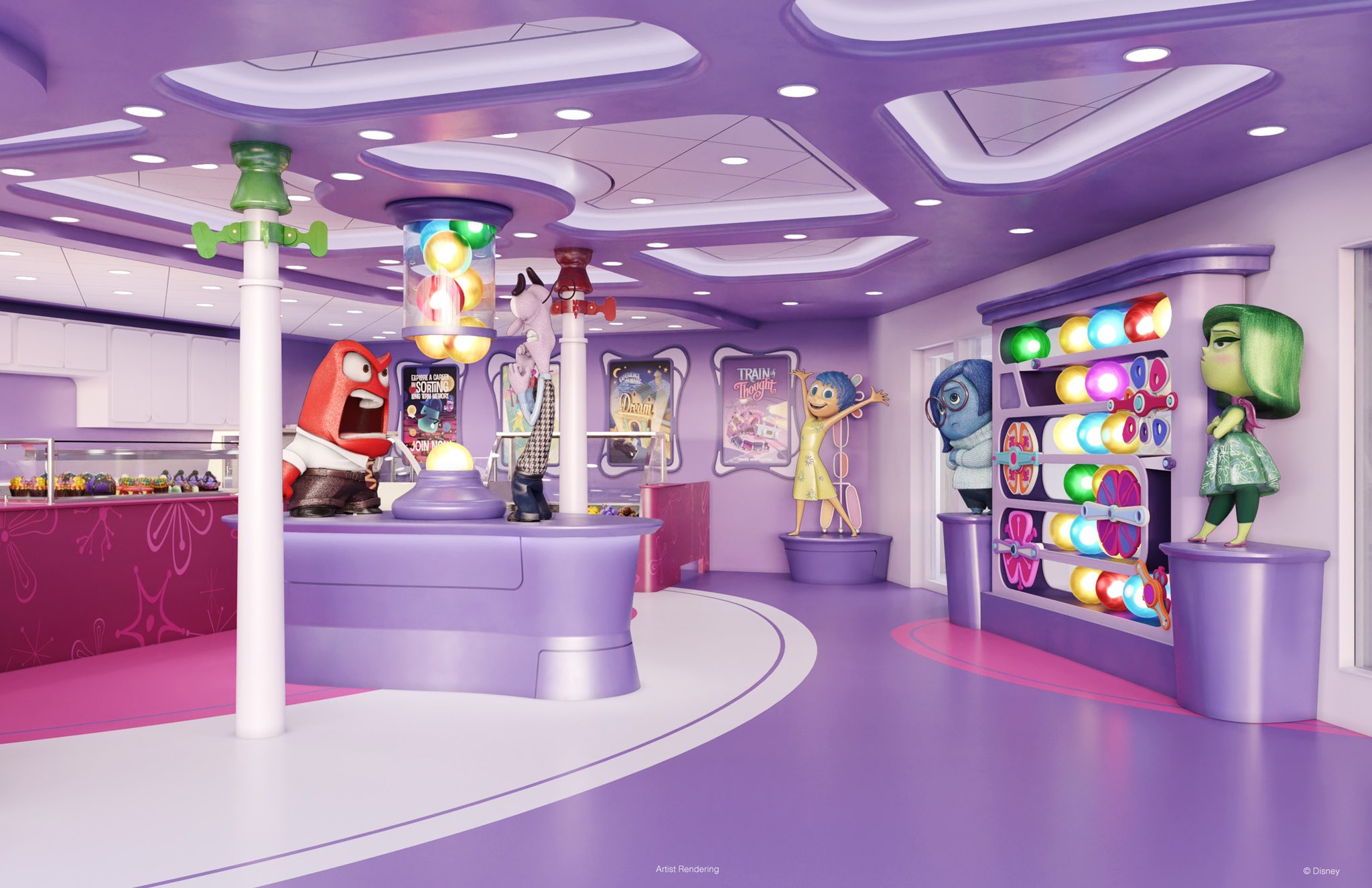 Inside Out: Joyful Sweets concept art