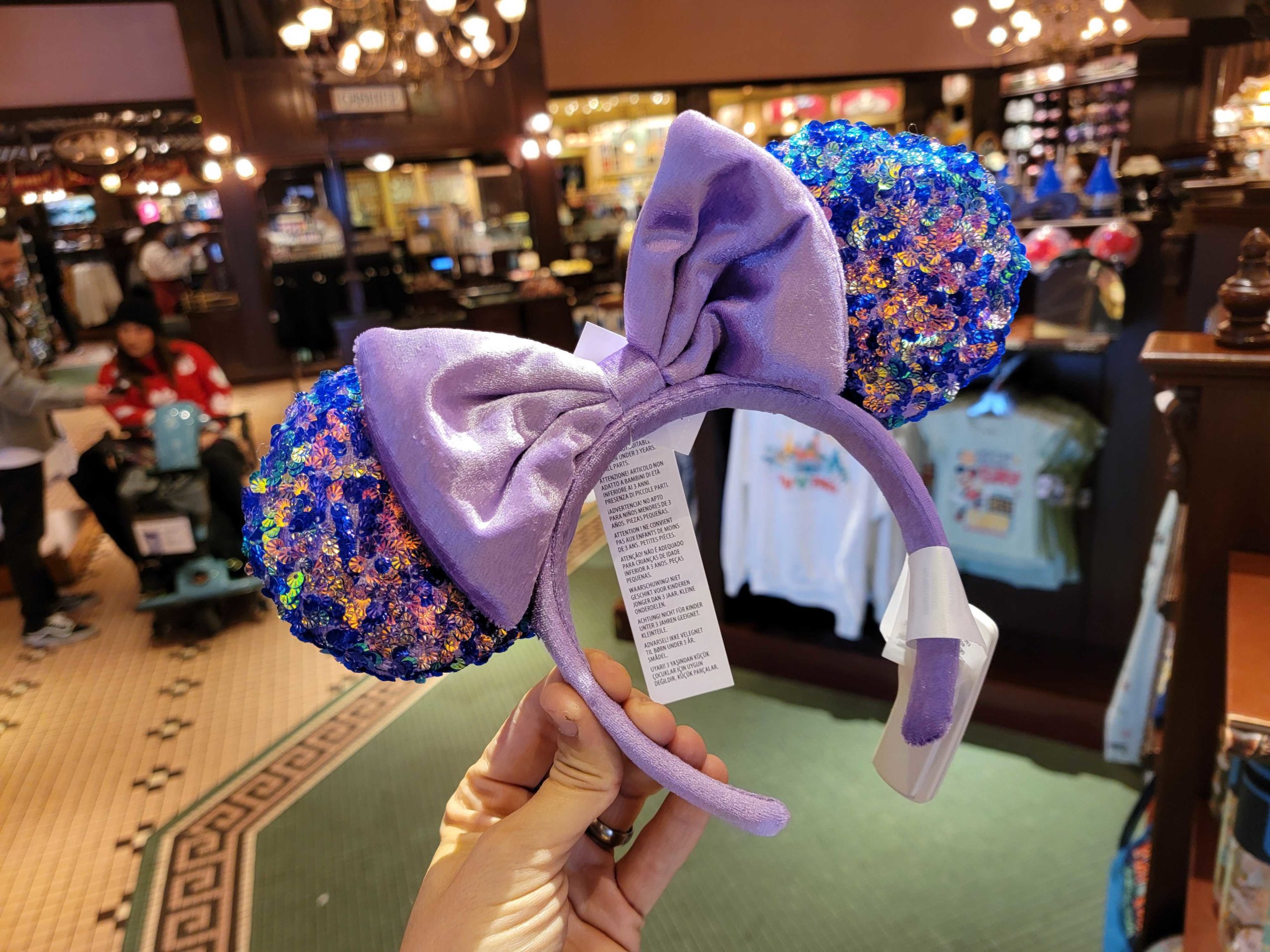 Amethyst Minnie Ear Headband