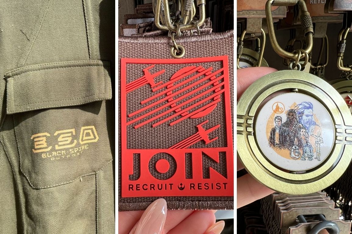 Star Wars Galaxy's Edge Jacket Keychains Rise of the Resistance
