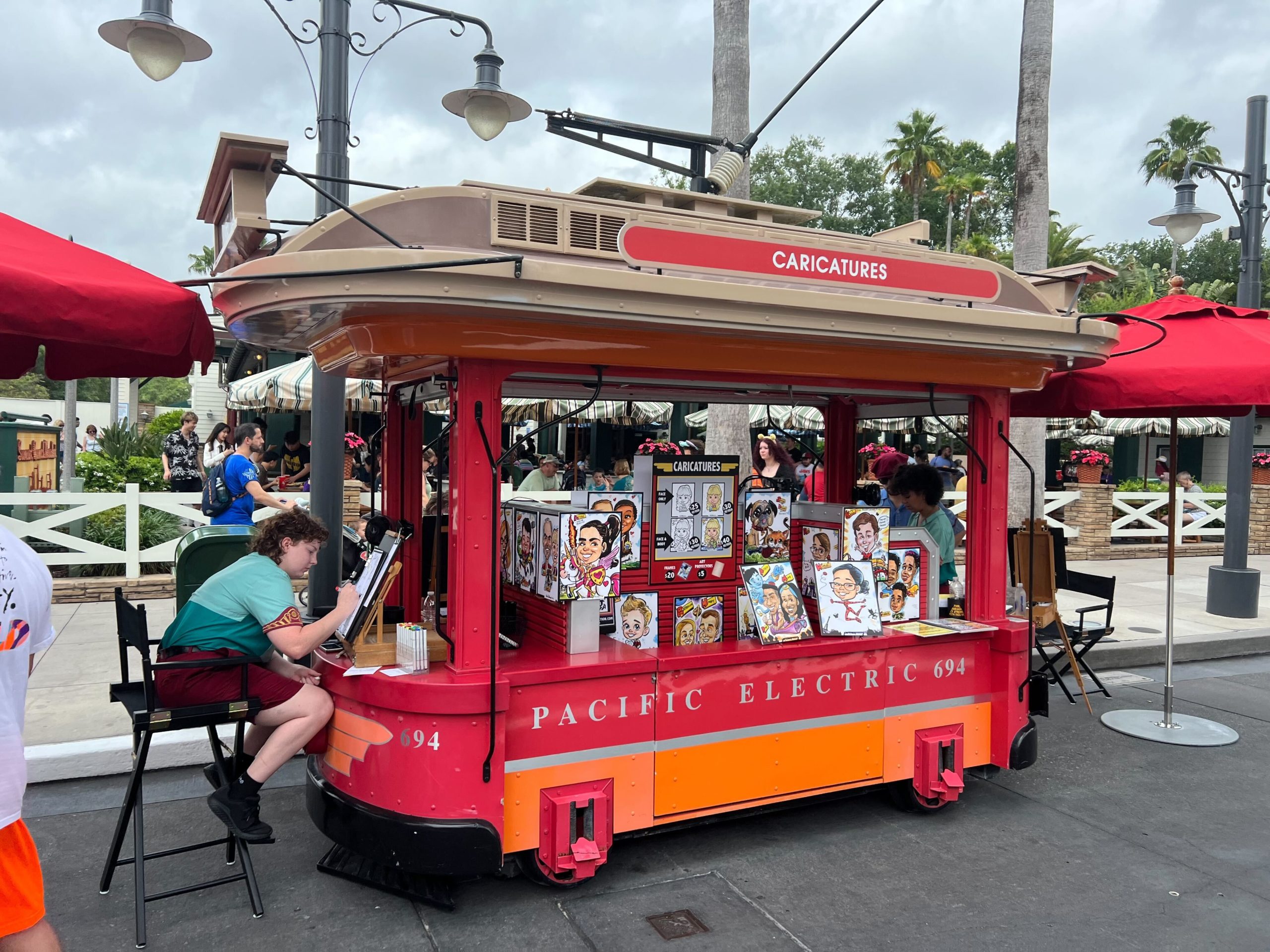 Hollywood Studios Caricatures Kiosk