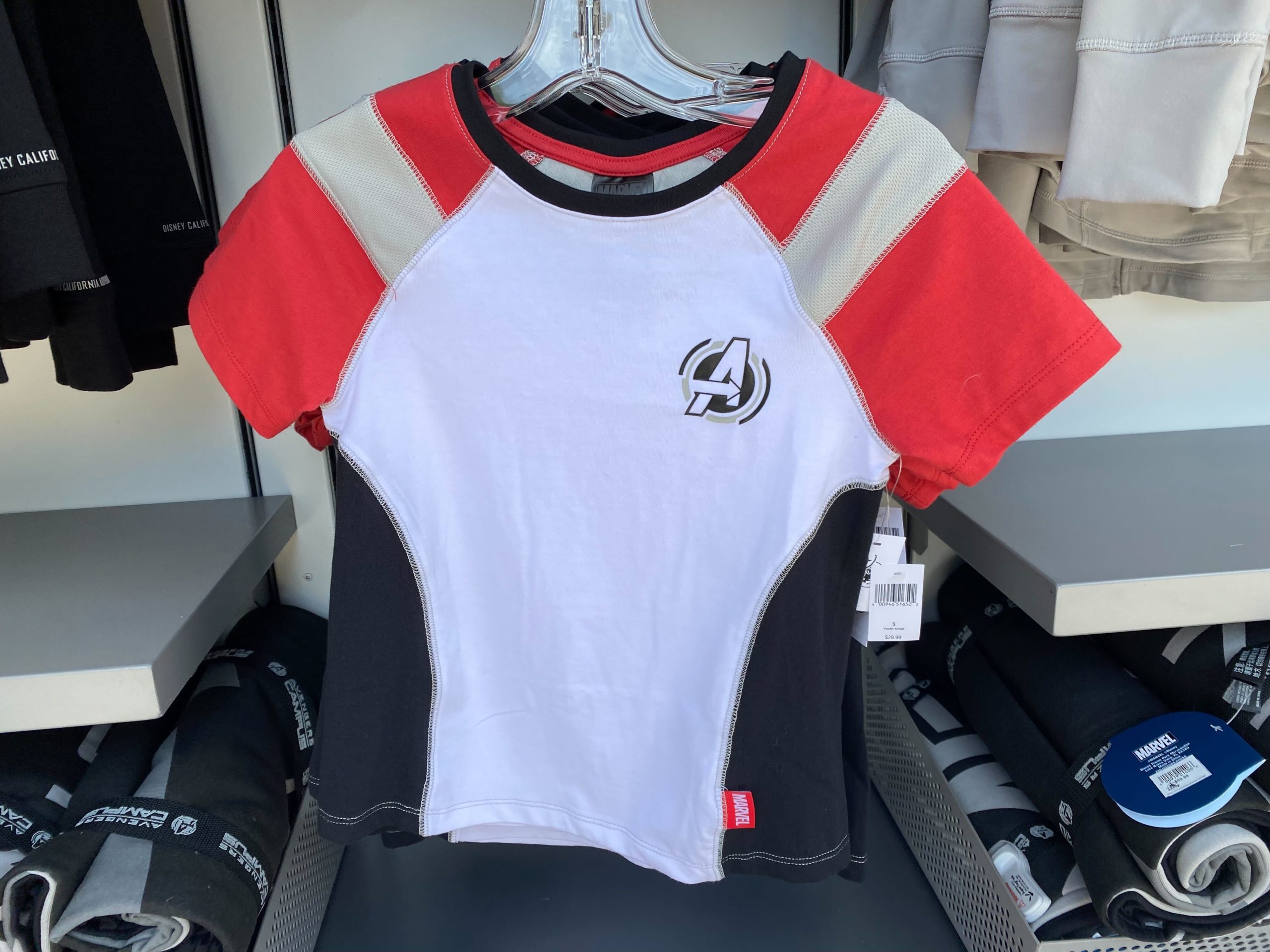 Avengers Campus youth tee