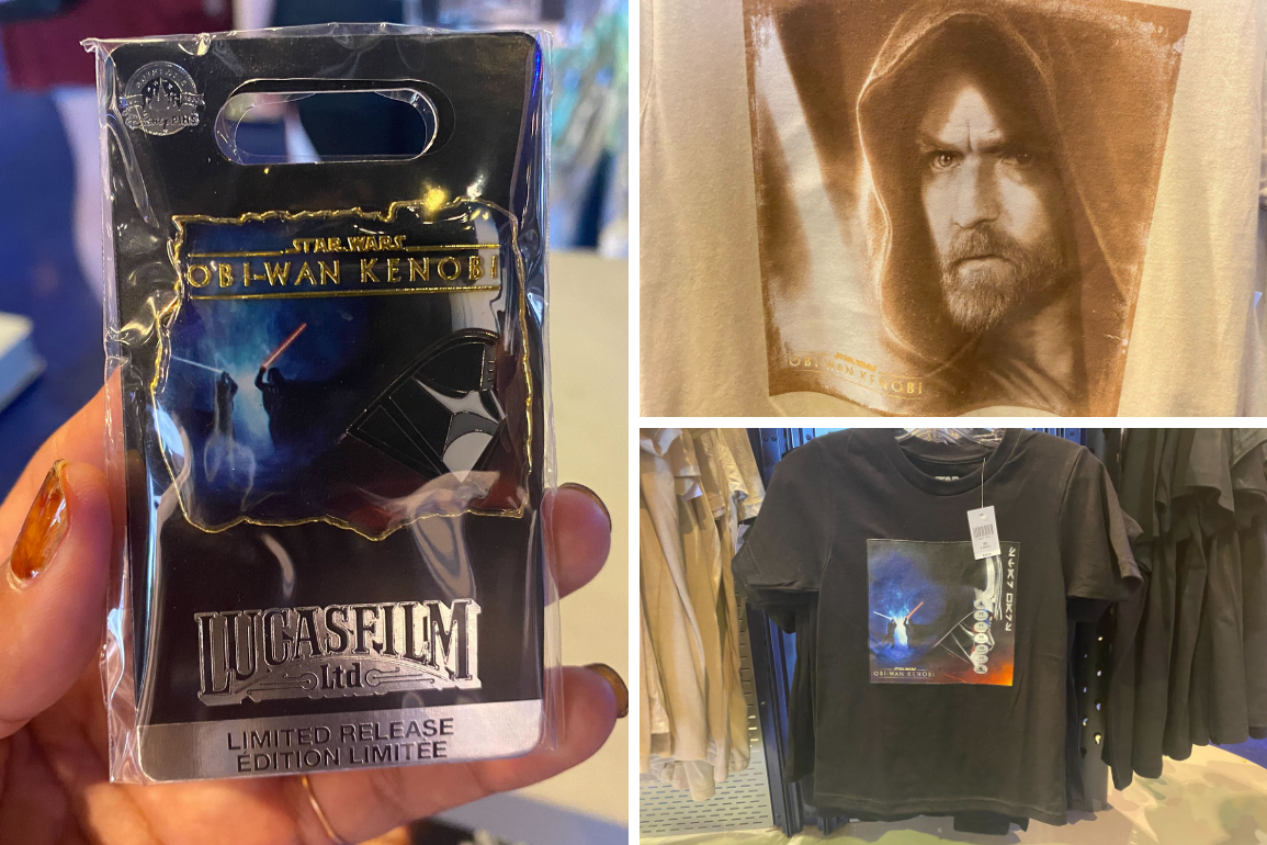 New Kenobi shirts and pin