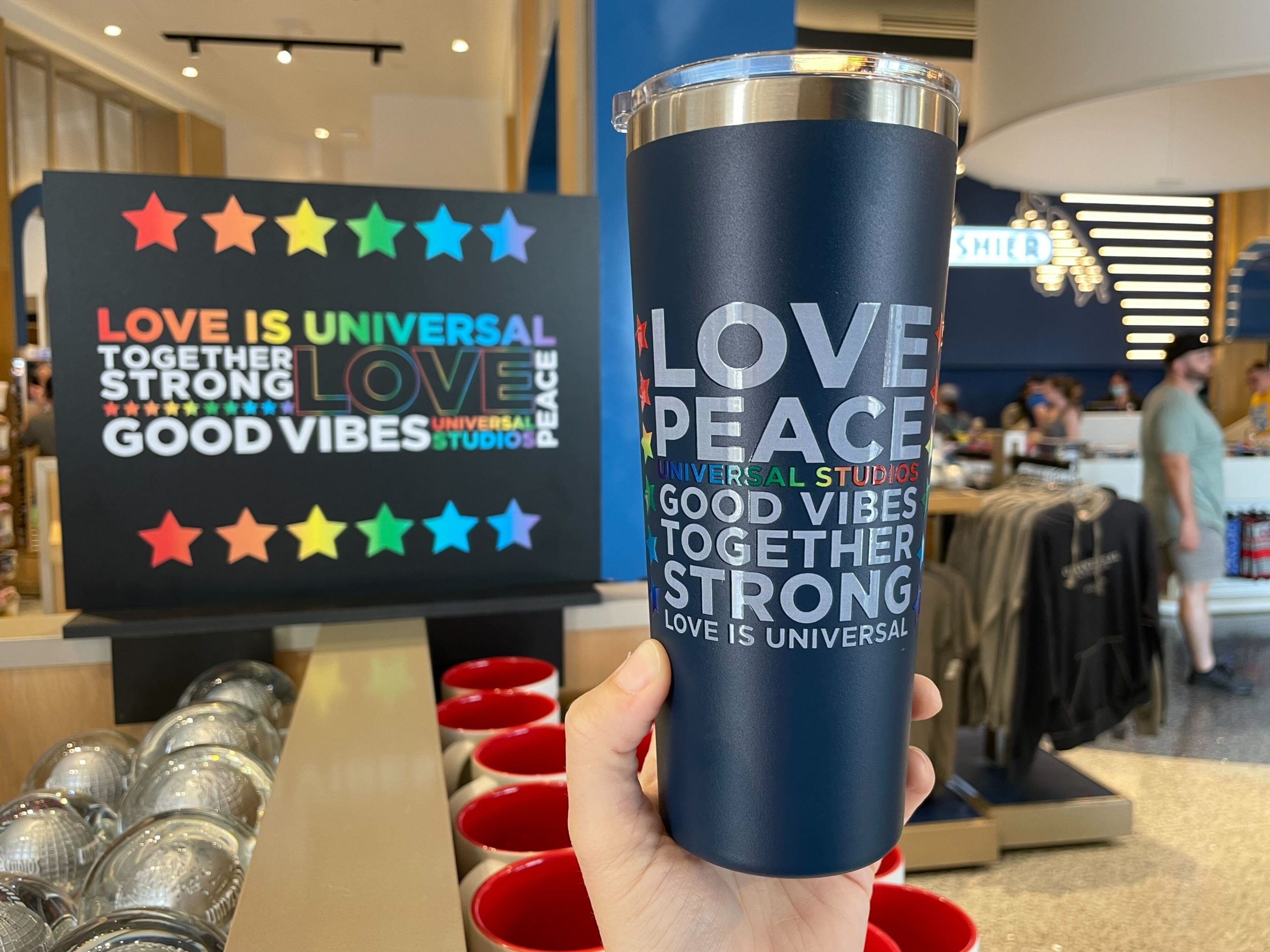 Love is Universal tumbler