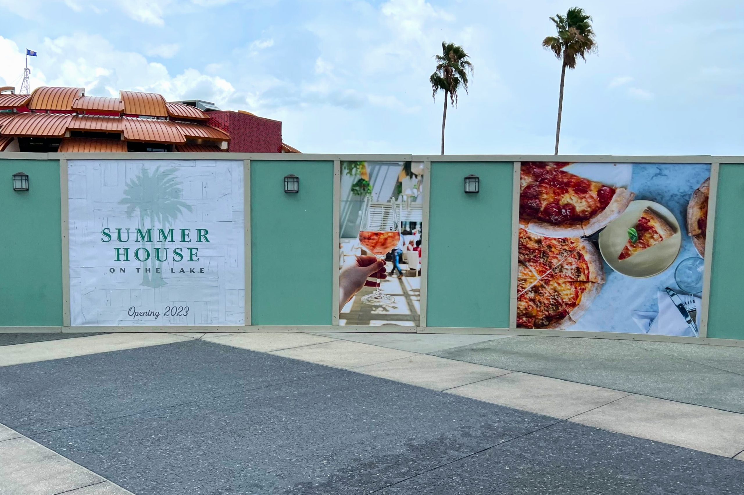 Summer House on the Lake Signage