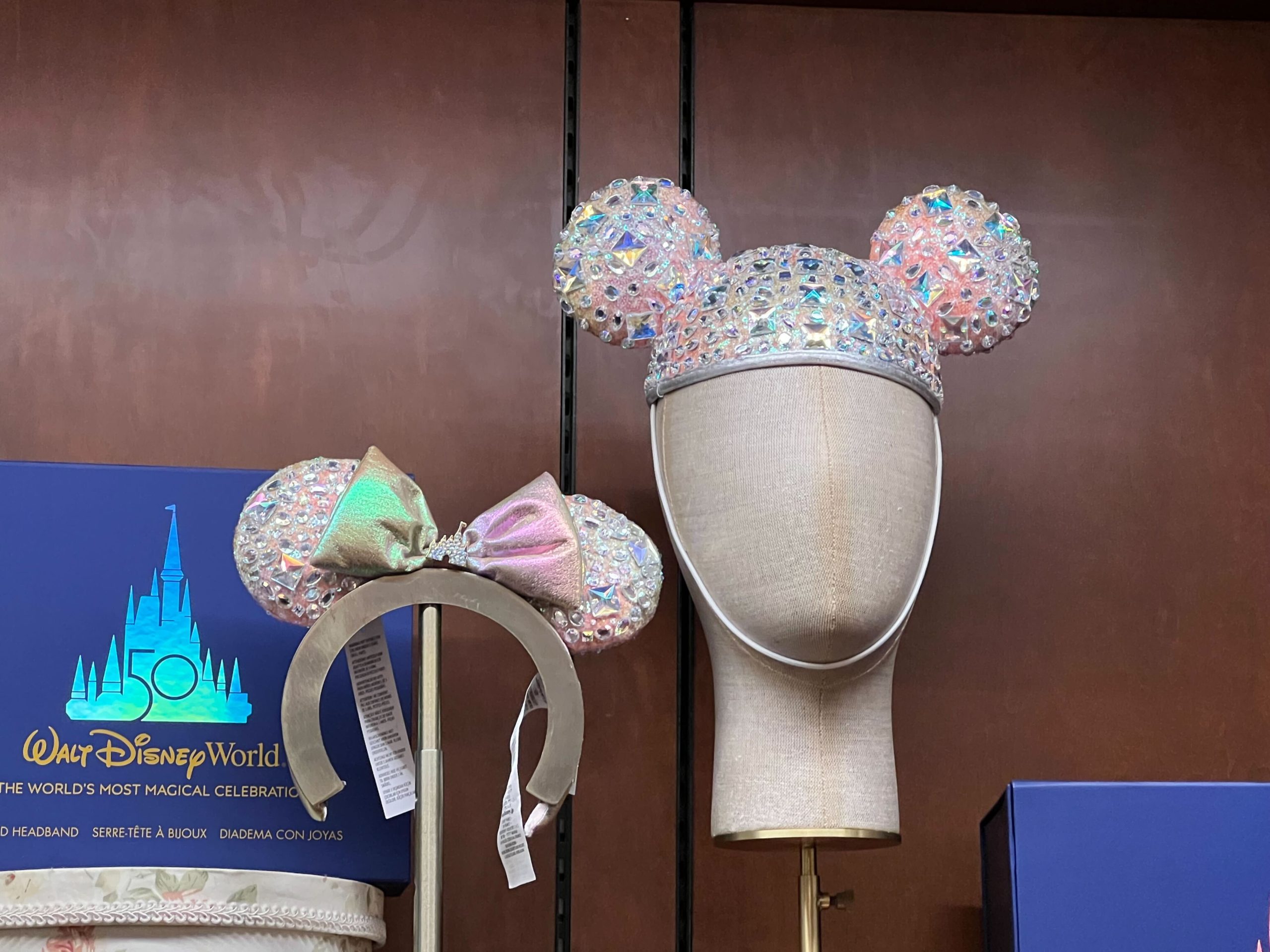Jeweled ear headband and ear hat