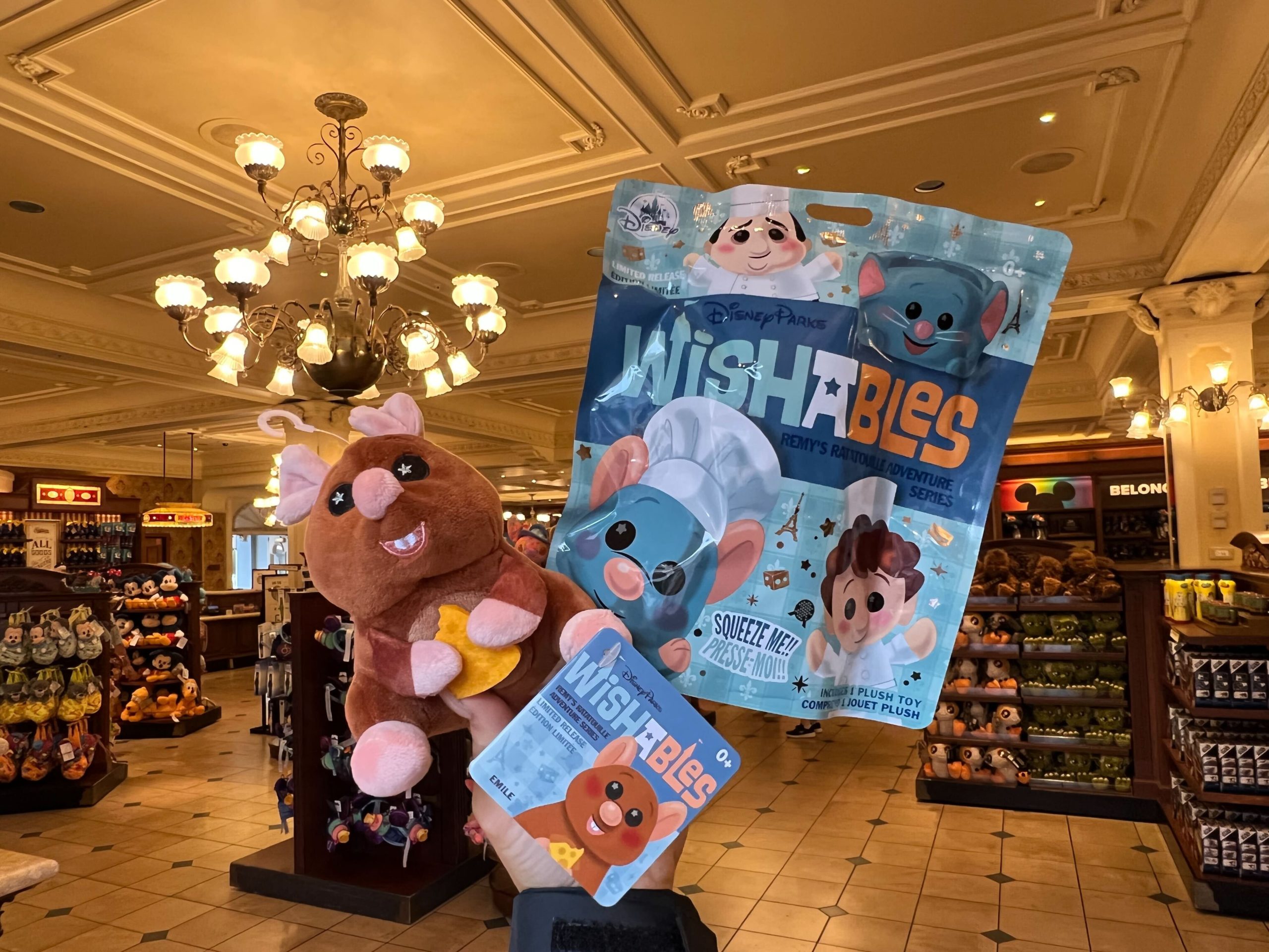 Remy's Ratatouille Adventure Wishables