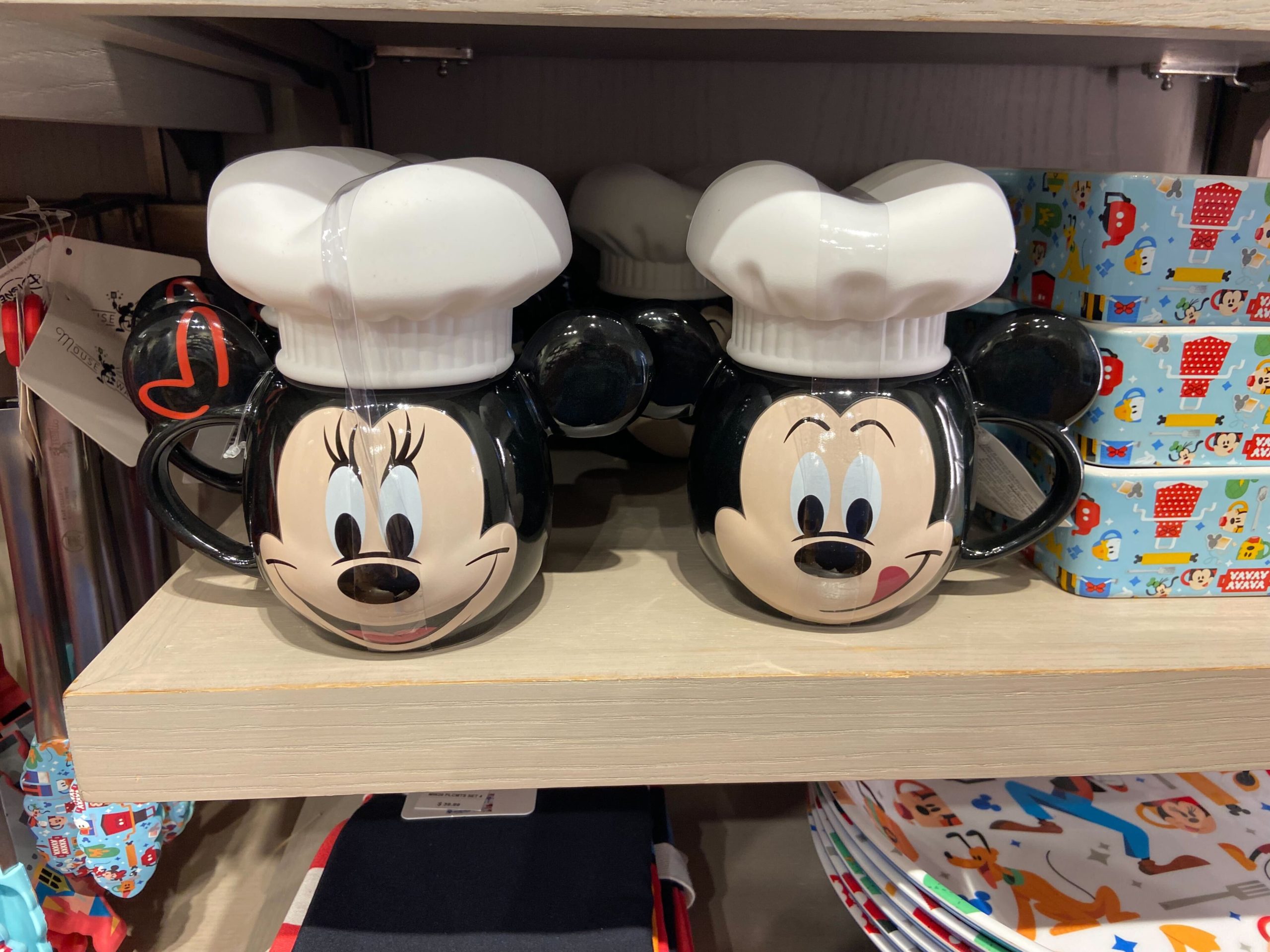 Chef Mickey and Minnie mug