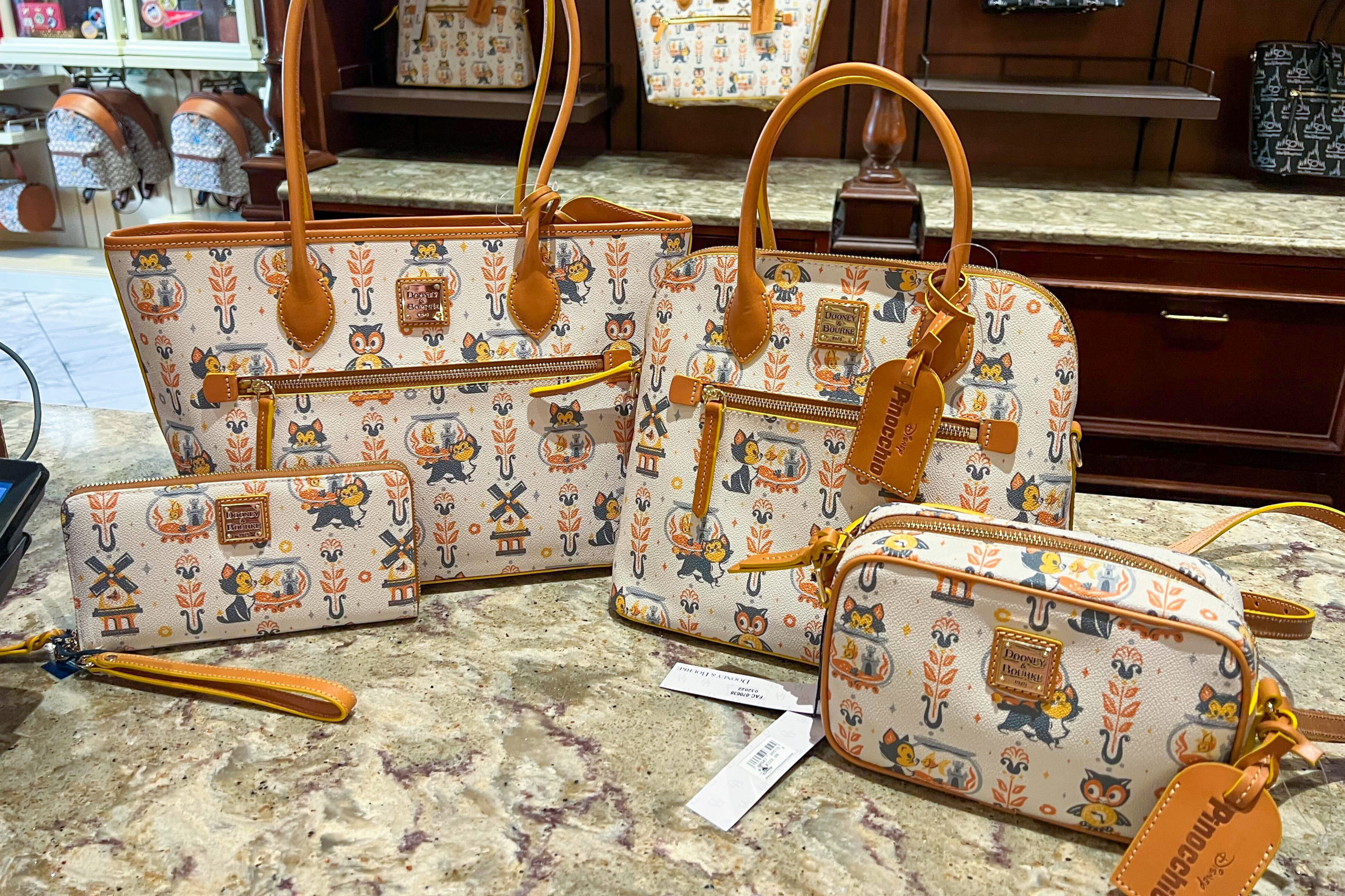 Dooney & Bourke Pinocchio bag collection
