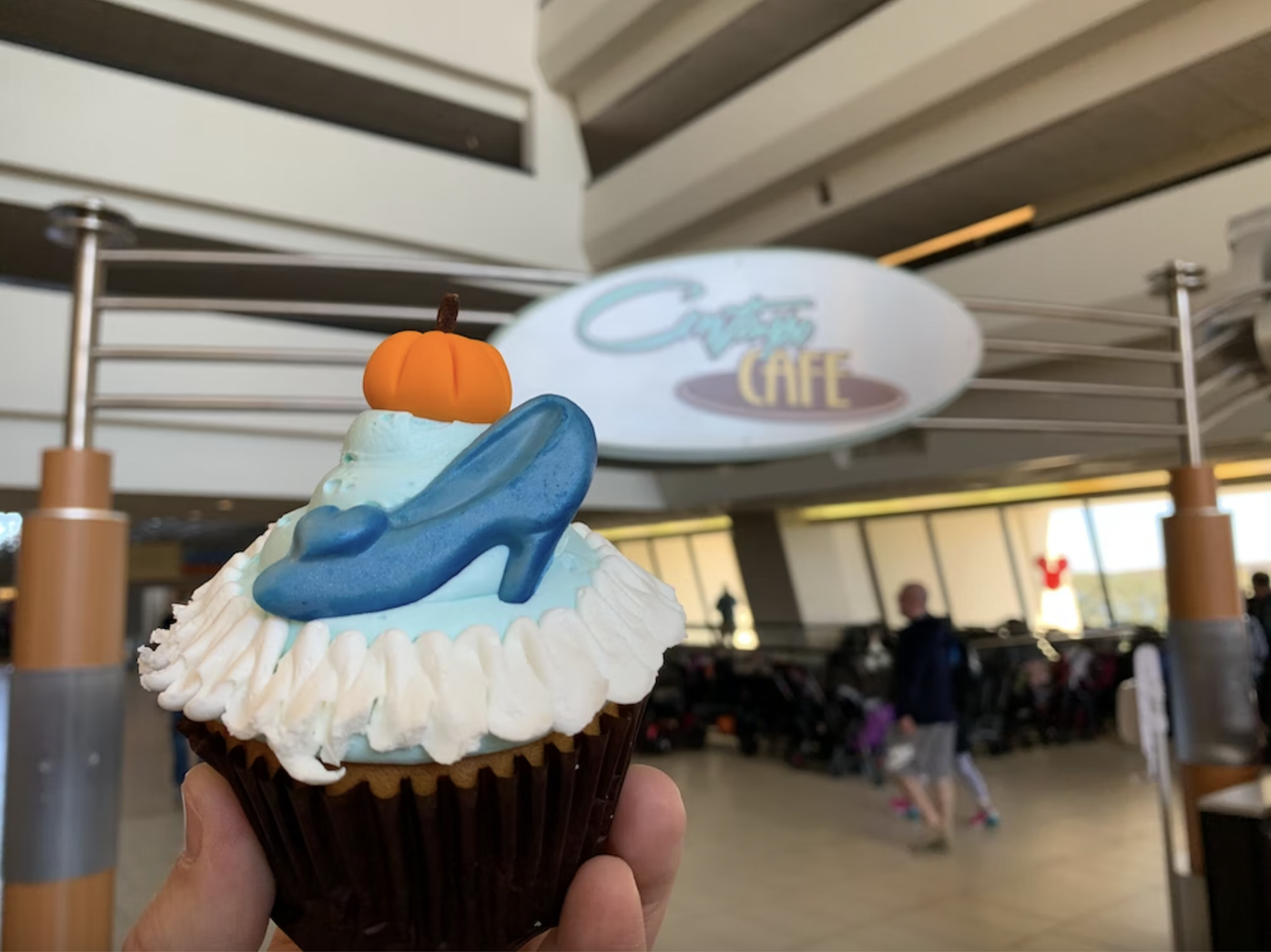 Cinderella Cupcake at Disney's Contemporary Resort