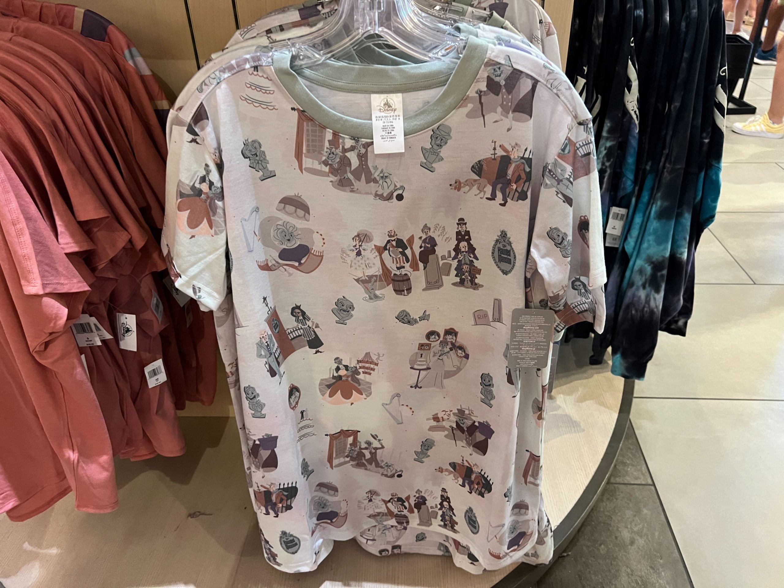 Haunted Mansion AOP tee