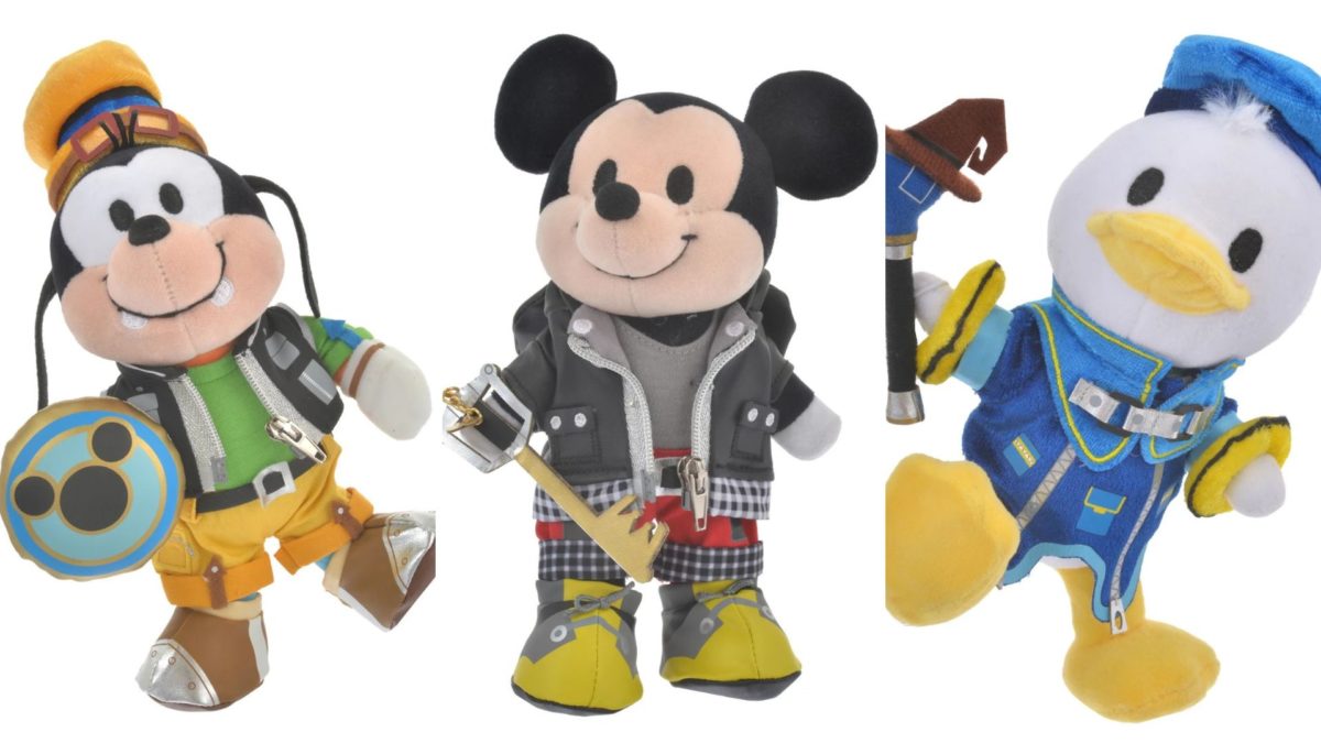 Mickey, Goofy, and Donald Kingdom Hearts nuiMOs Outfits Coming