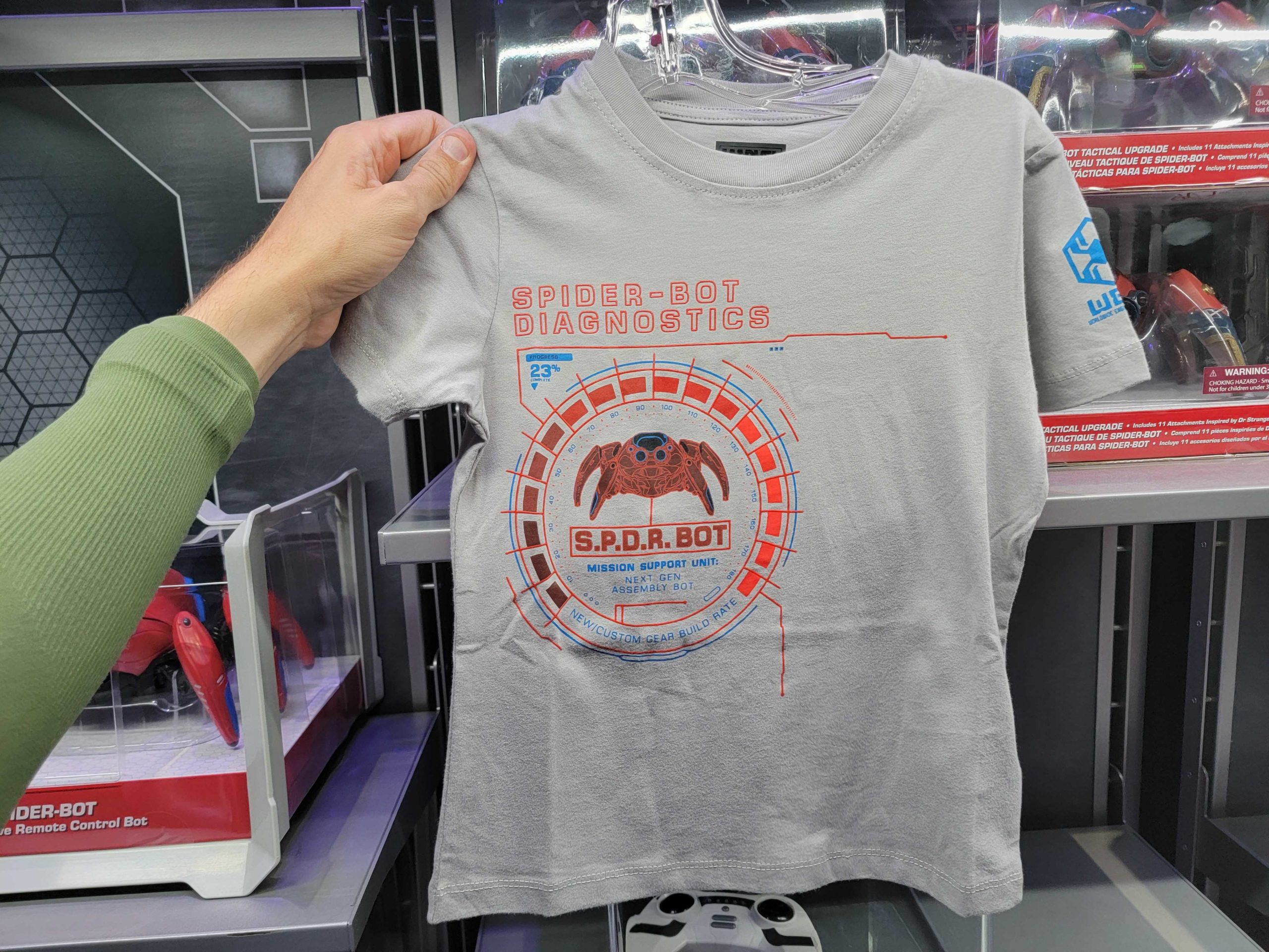 Spider-bot youth t-shirt