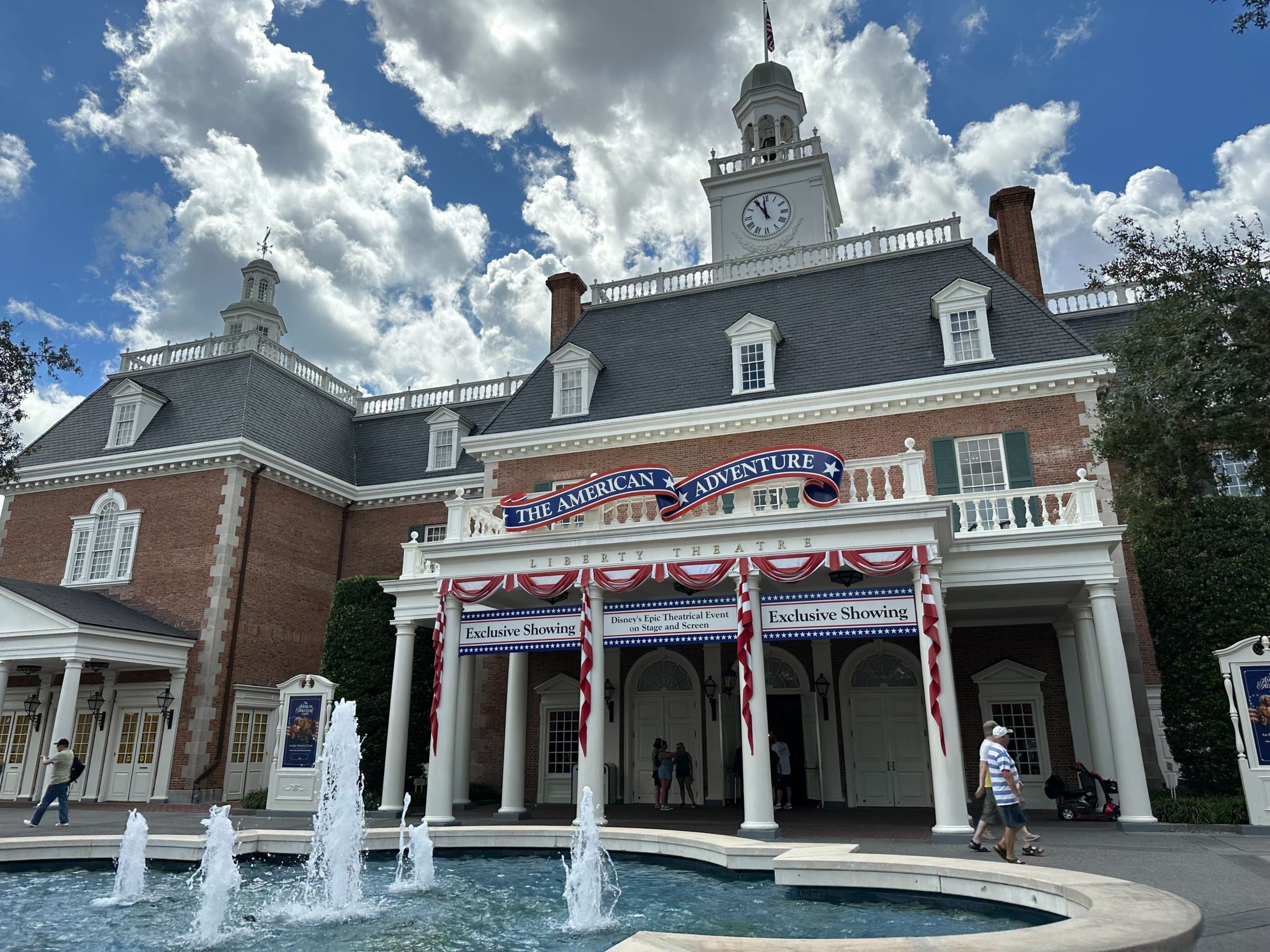 American Adventure closed for refurbishment