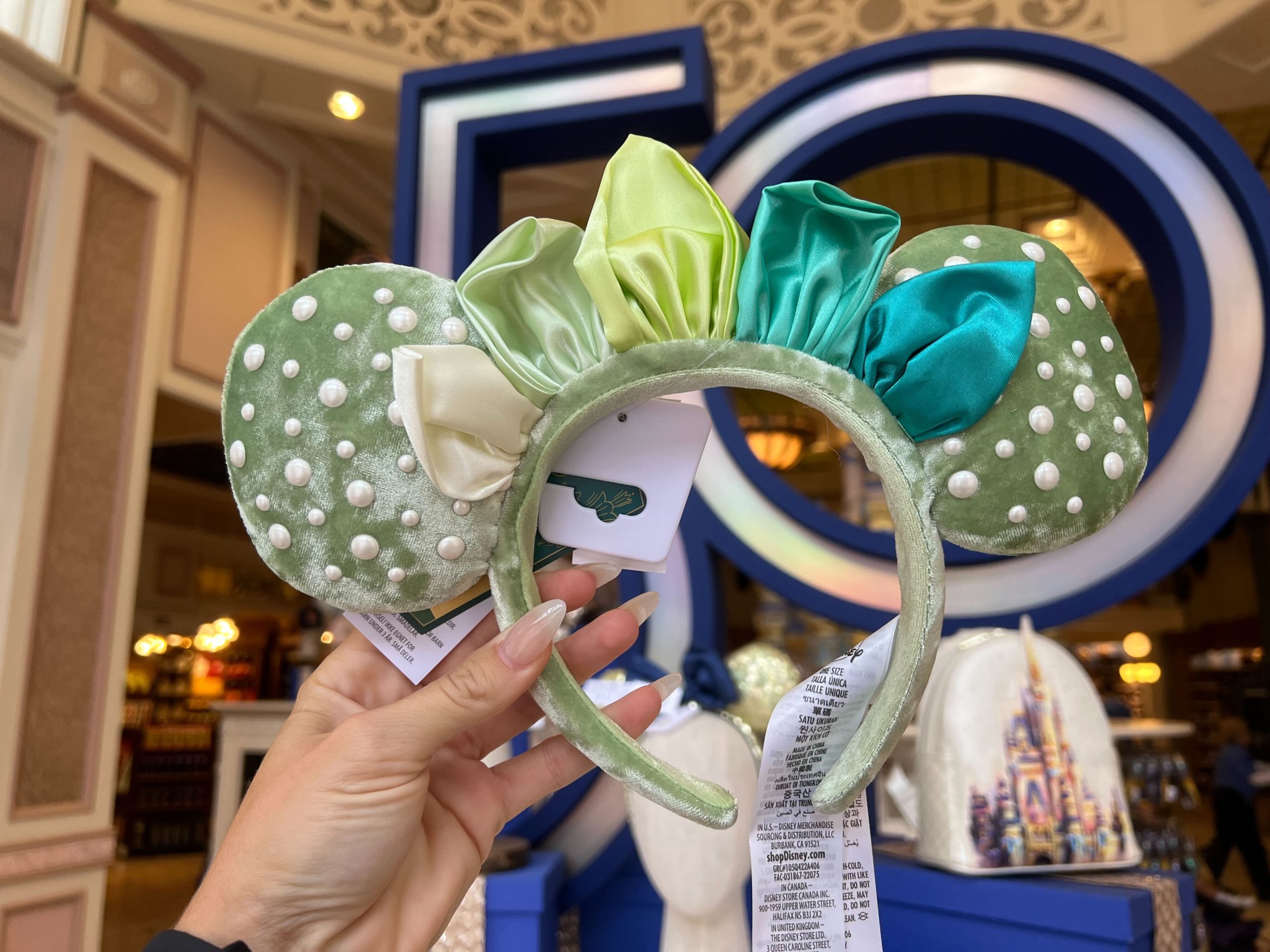 Tiana Ear Headband by Color Me Courtney headband wide view