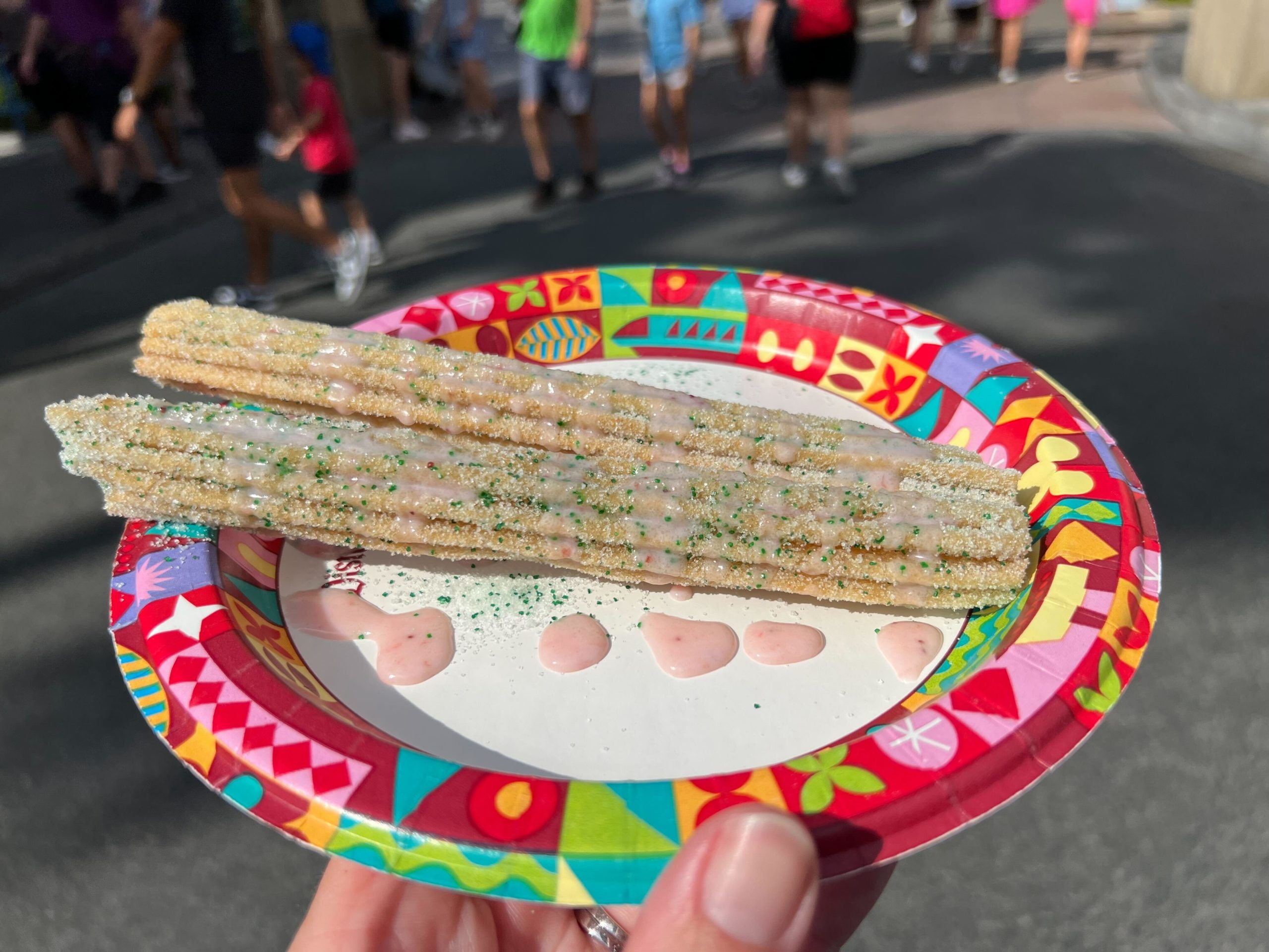 Sour Candy Churro at Disney California Adventure