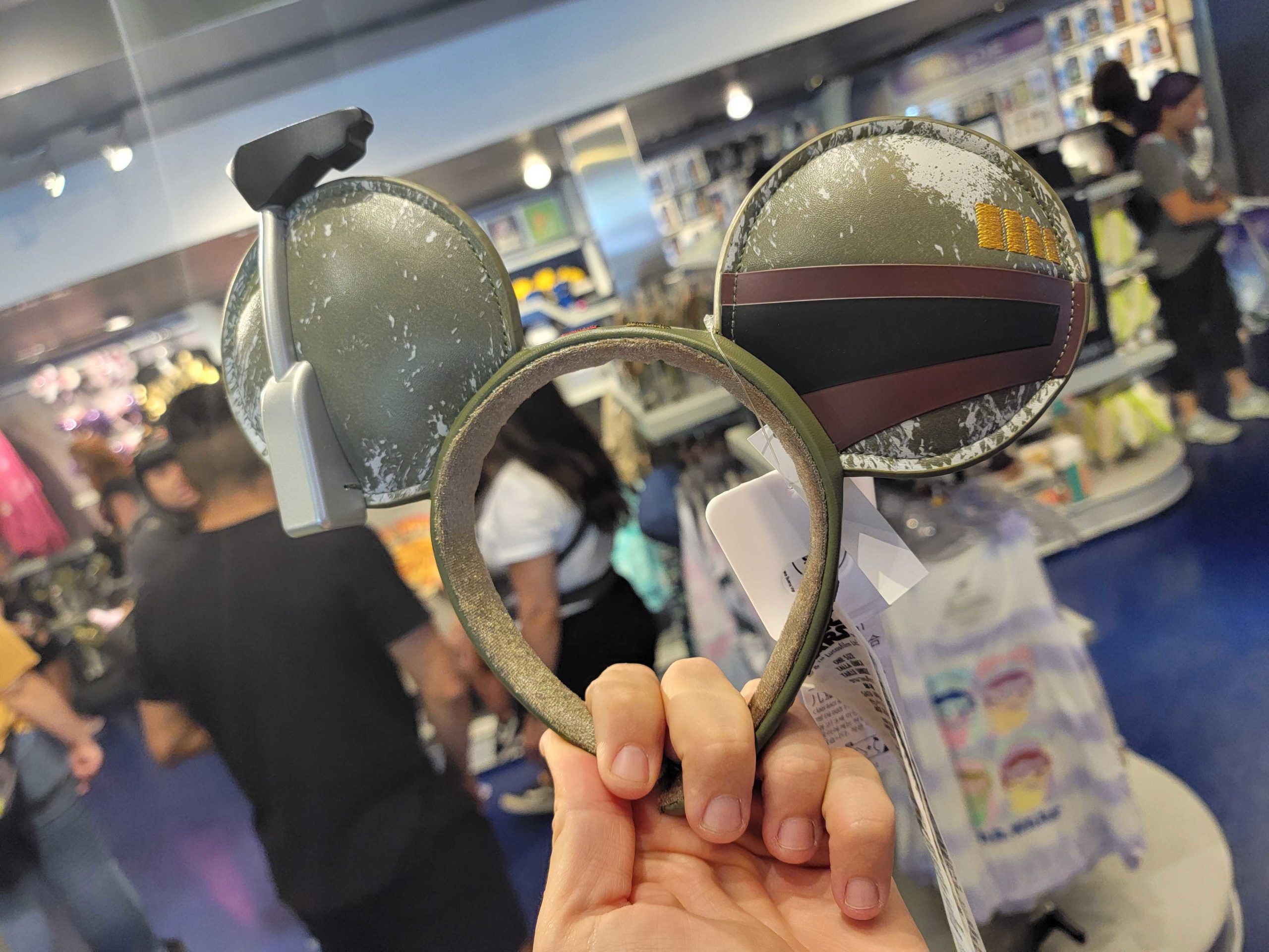 Boba Fett ear headband DLfull view