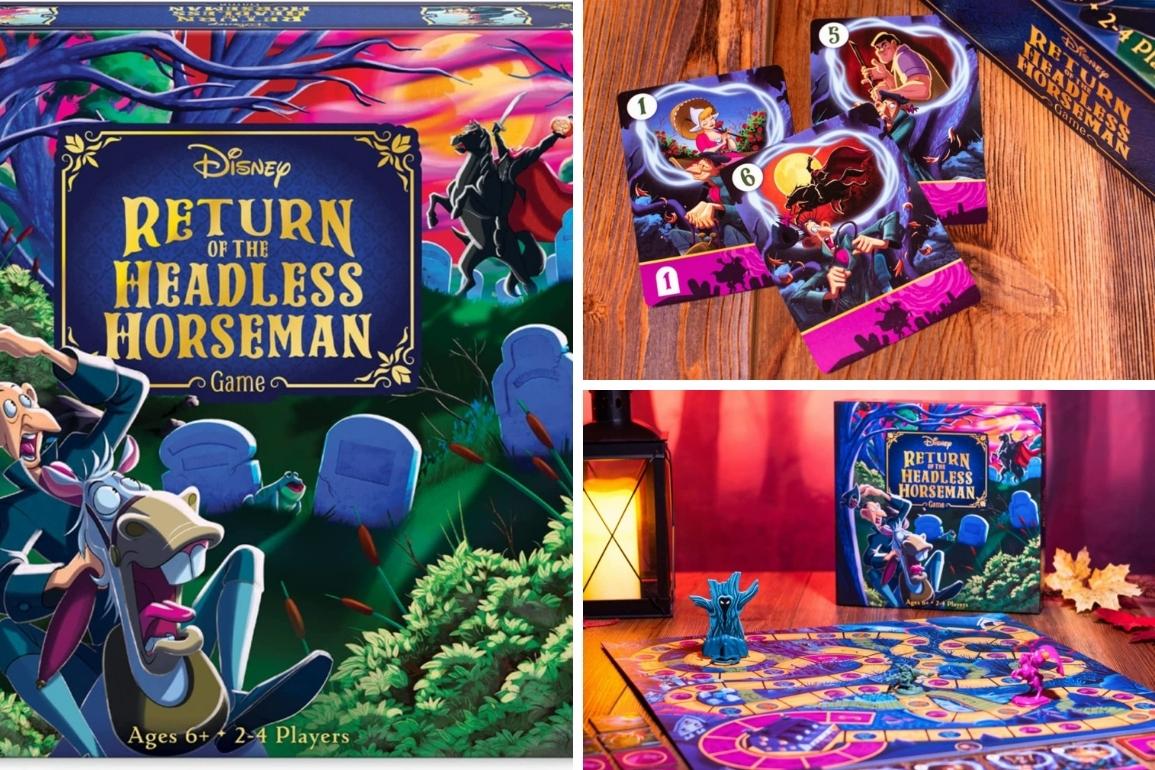 Funko Disney Return of the Headless Horseman game collage