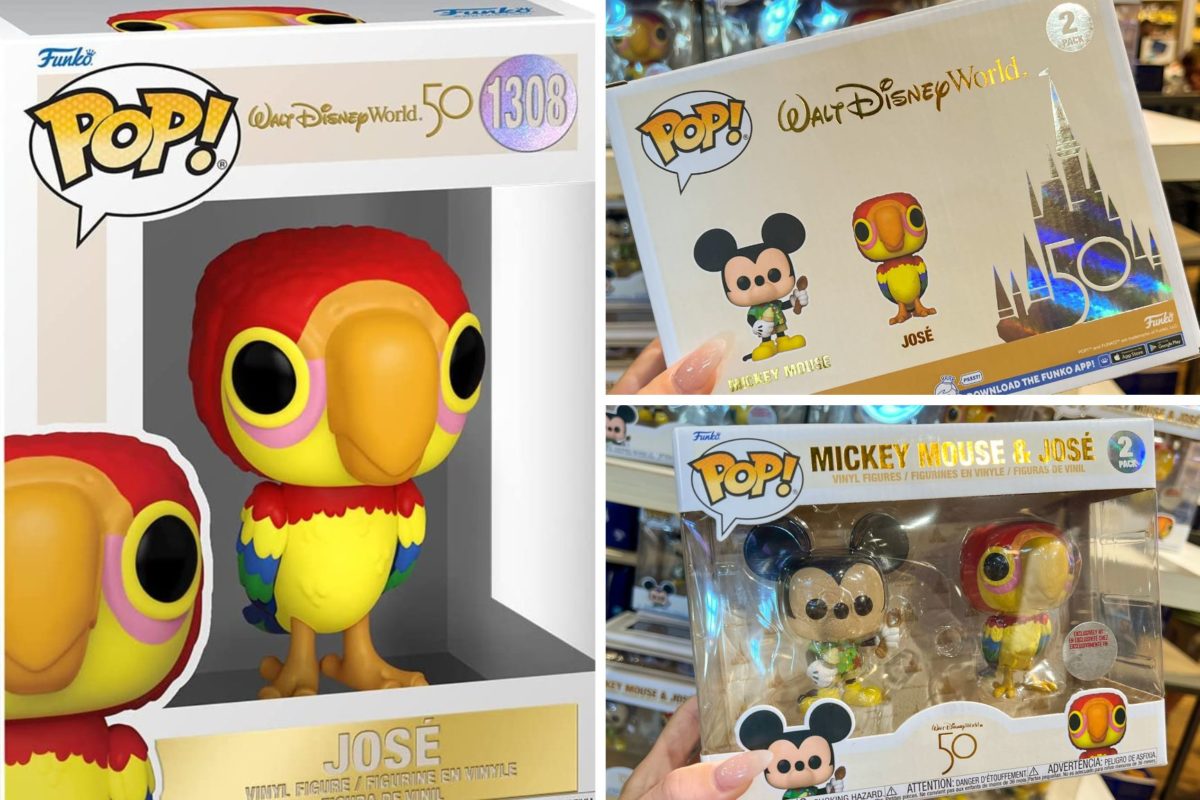 Funko Pop! 50th Anniversary Aloha Mickey & José collage