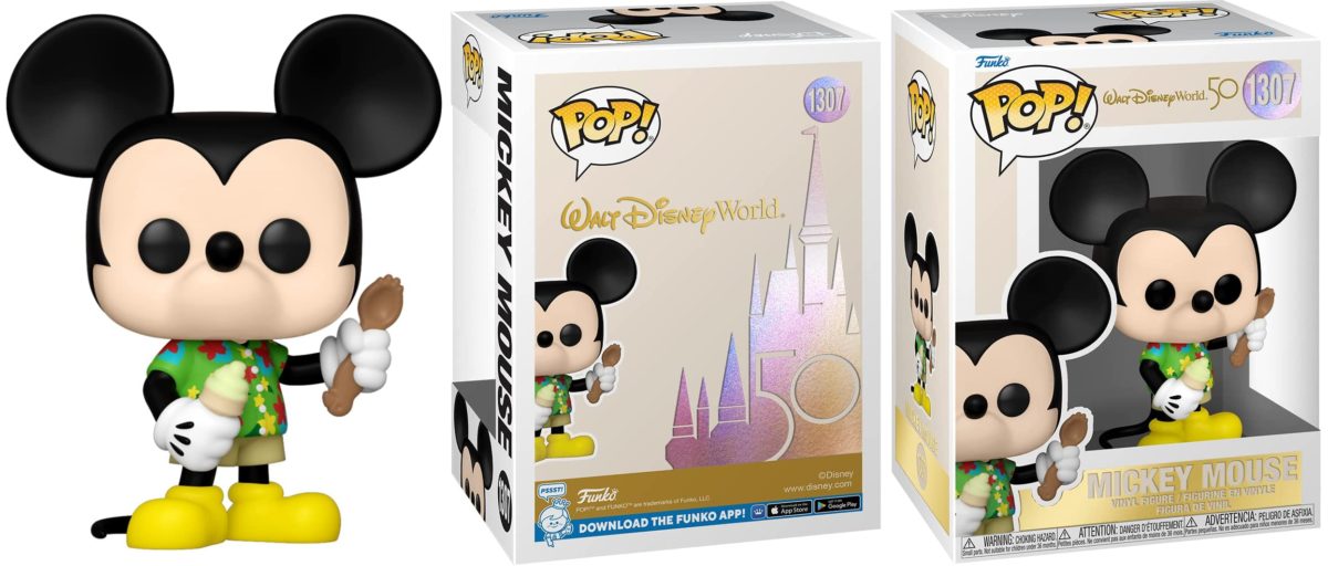 Funko Pop! Aloha Mickey collage