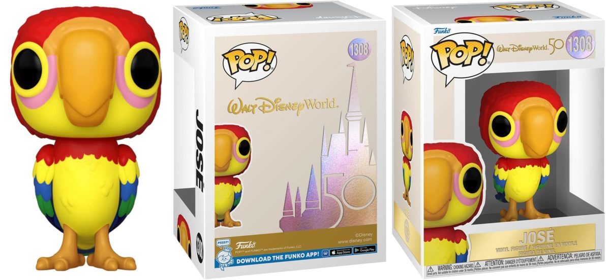 Funko Pop! Parrot Jose collage