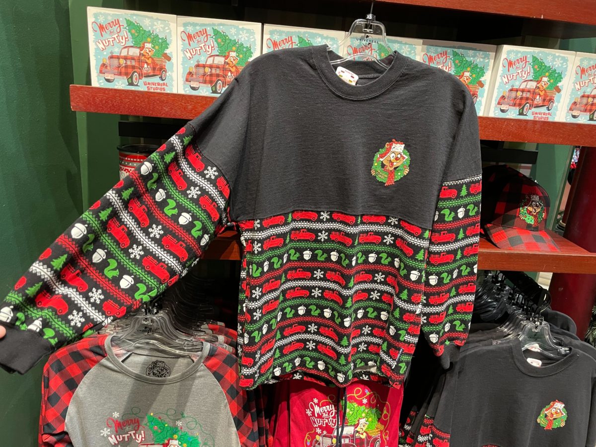 Merry and Nutty Christmas sweater Universal front 2