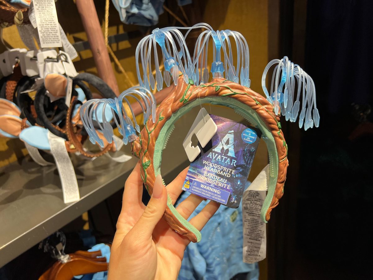 Pandora avatar light up wood sprite ear headband overview