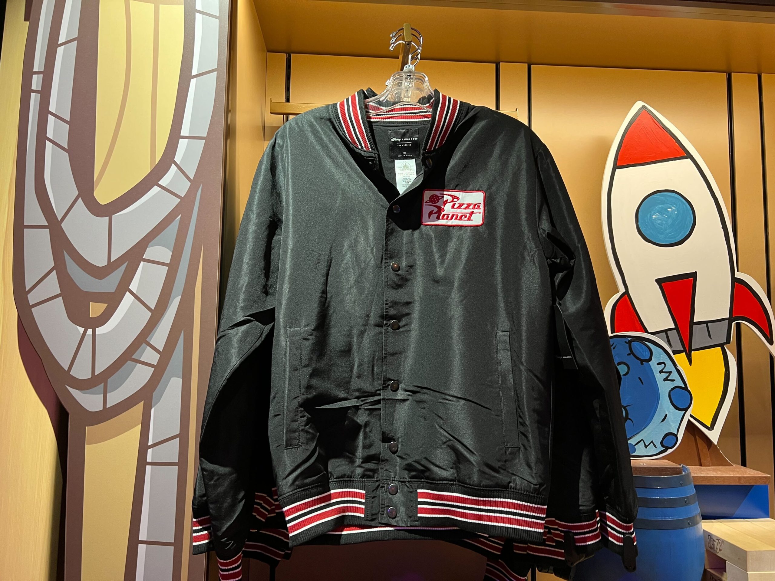 Pizza planet bomber jacket overview