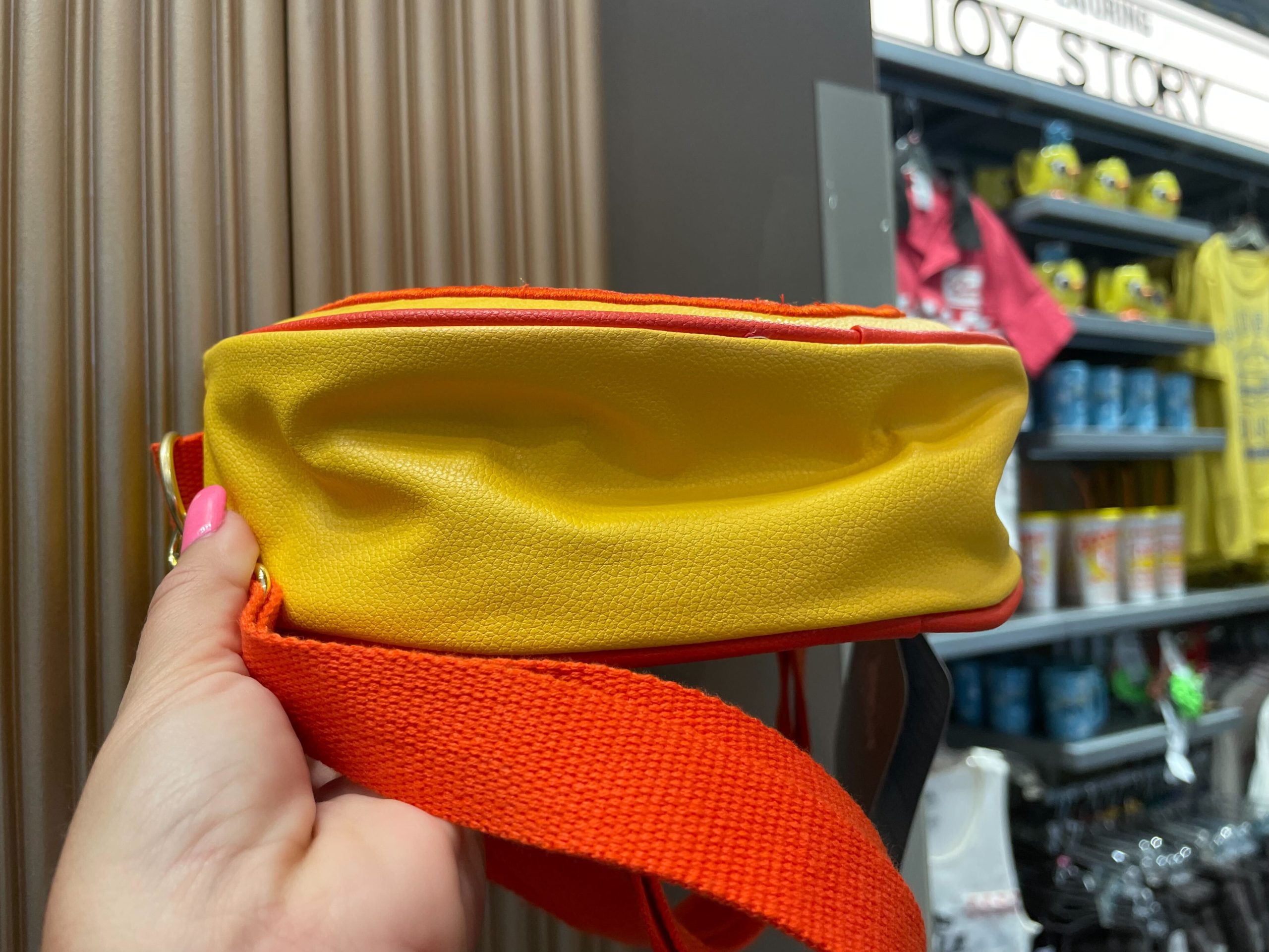 Planet Pizza crossbody side view