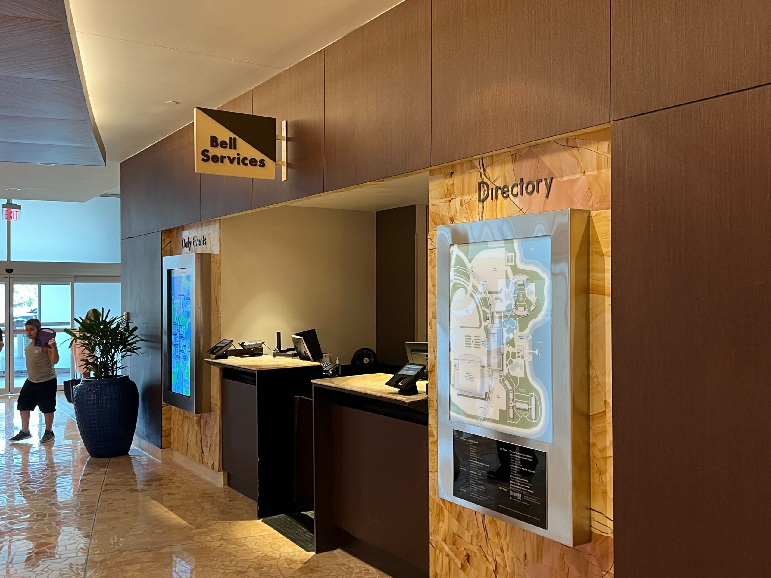 Contemporary Resort bell services