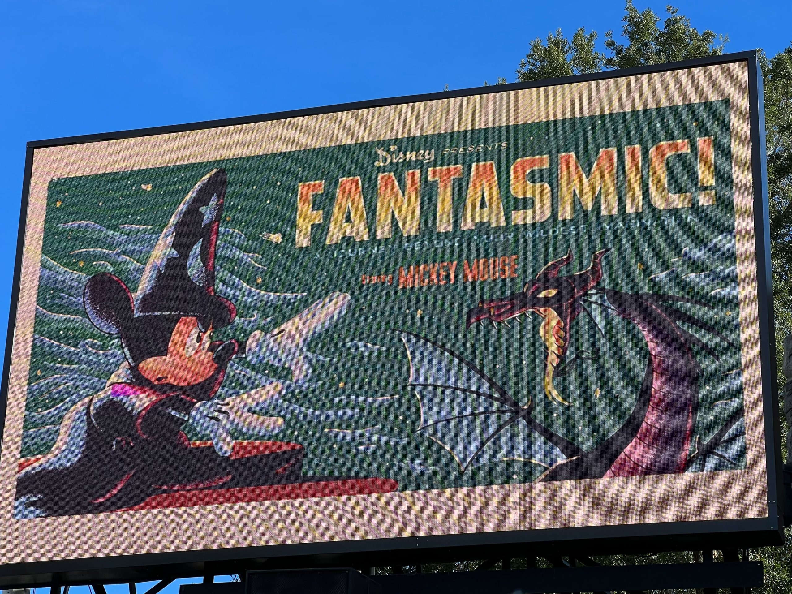 Fantasmic billboard