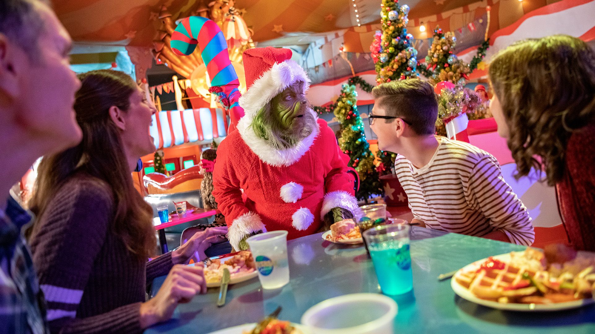 Grinch and Friends character breakfast