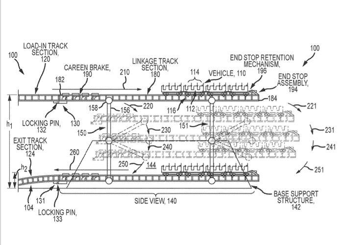 PARK RIDE WITH DROP SWING PROPULSION patent