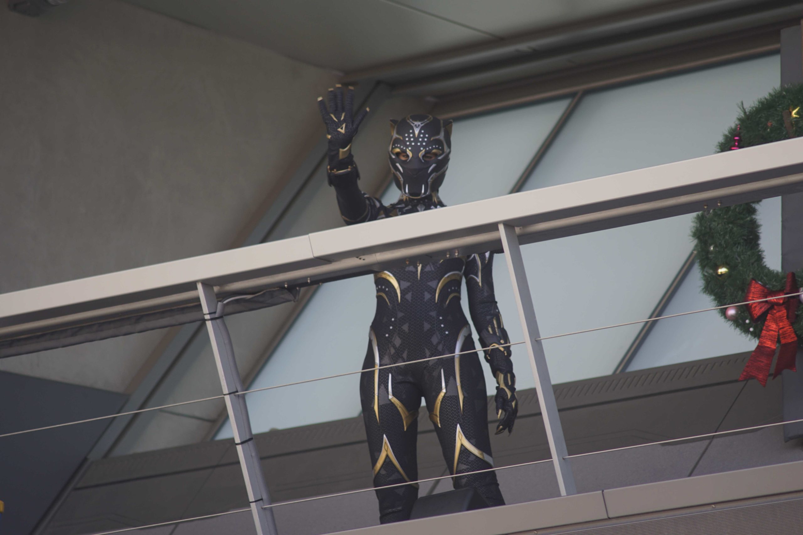 New Black Panther in Avengers Campus at Disney California Adventure
