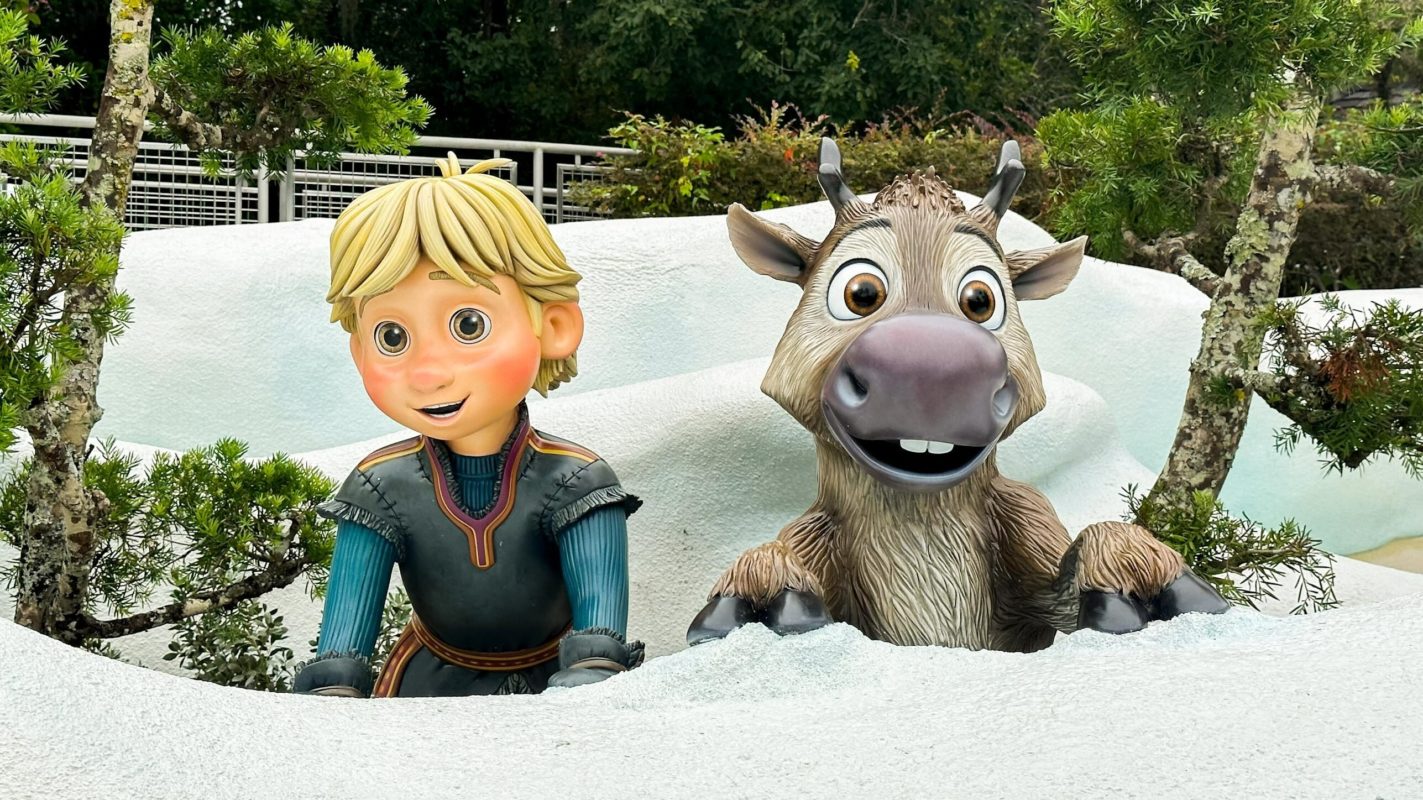 adolescent kristoff and sven tikes peak blizzard beach feature image