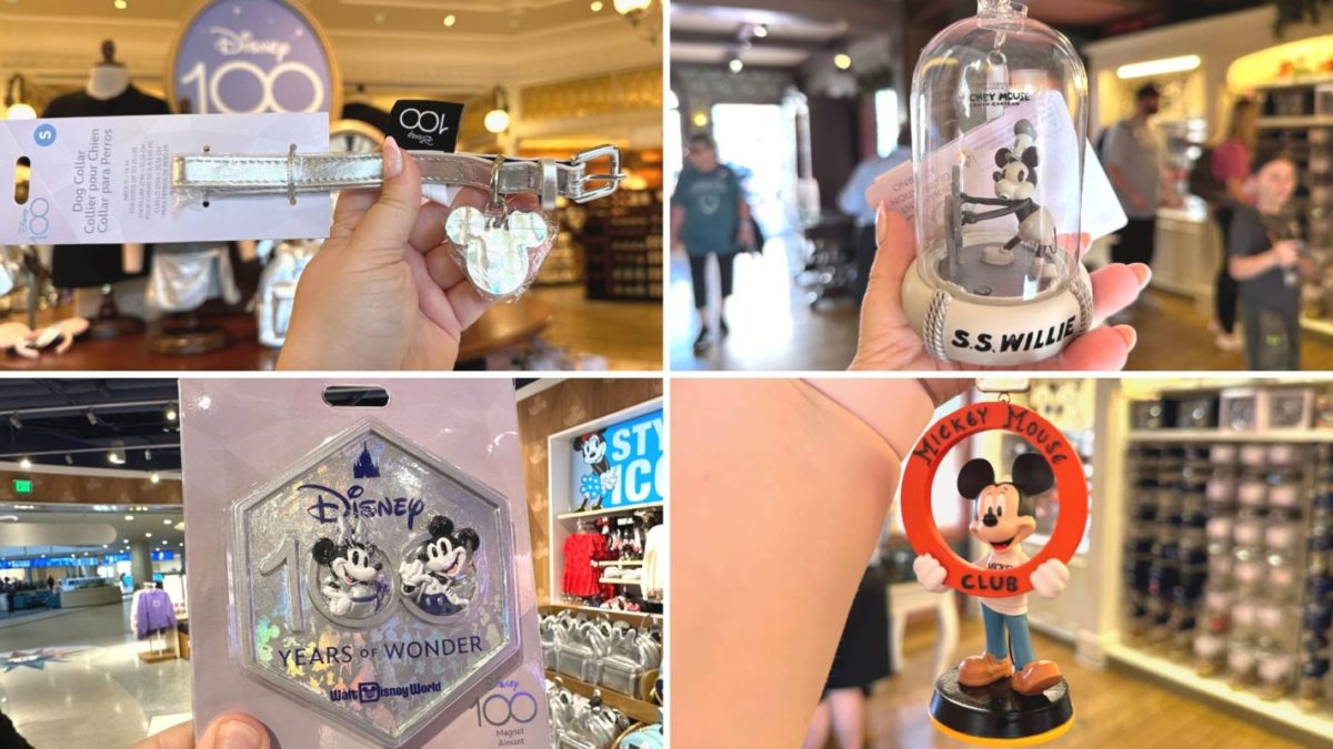 New Disney100 Ornaments, Dog Collar, and Magnet at Walt Disney