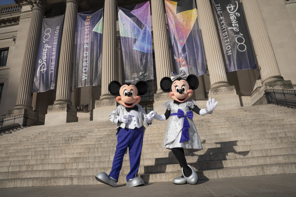 MIckey Minnie Disney 100 Exhibition