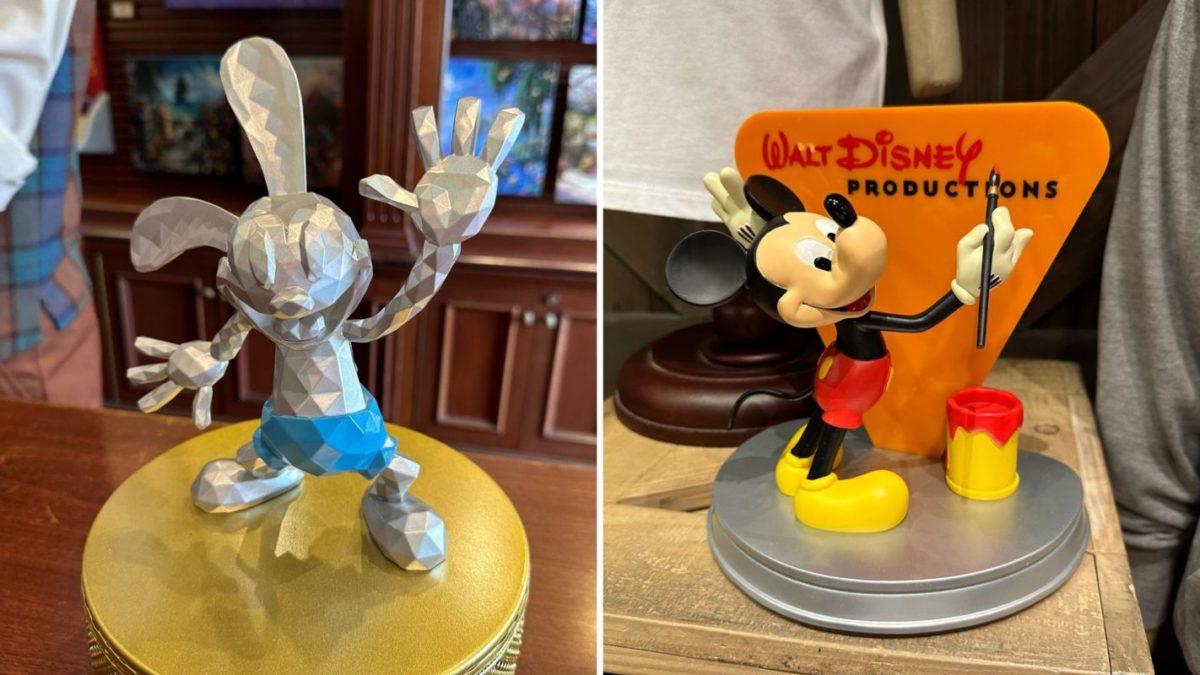 New Disney100 Platinum Oswald and Disney Eras Mickey Figures at