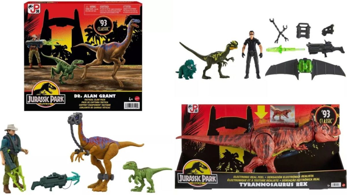New 'Jurassic Park' 93 Classic Collection of Toys Available for