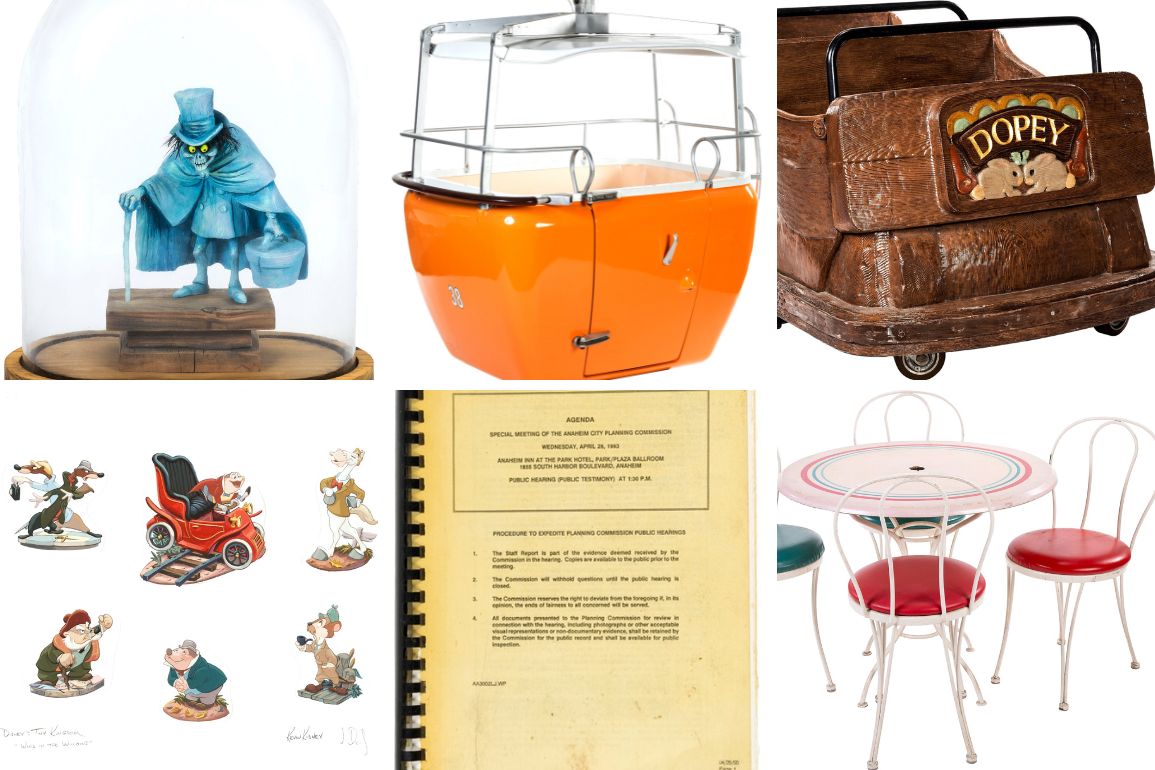Disney auction items