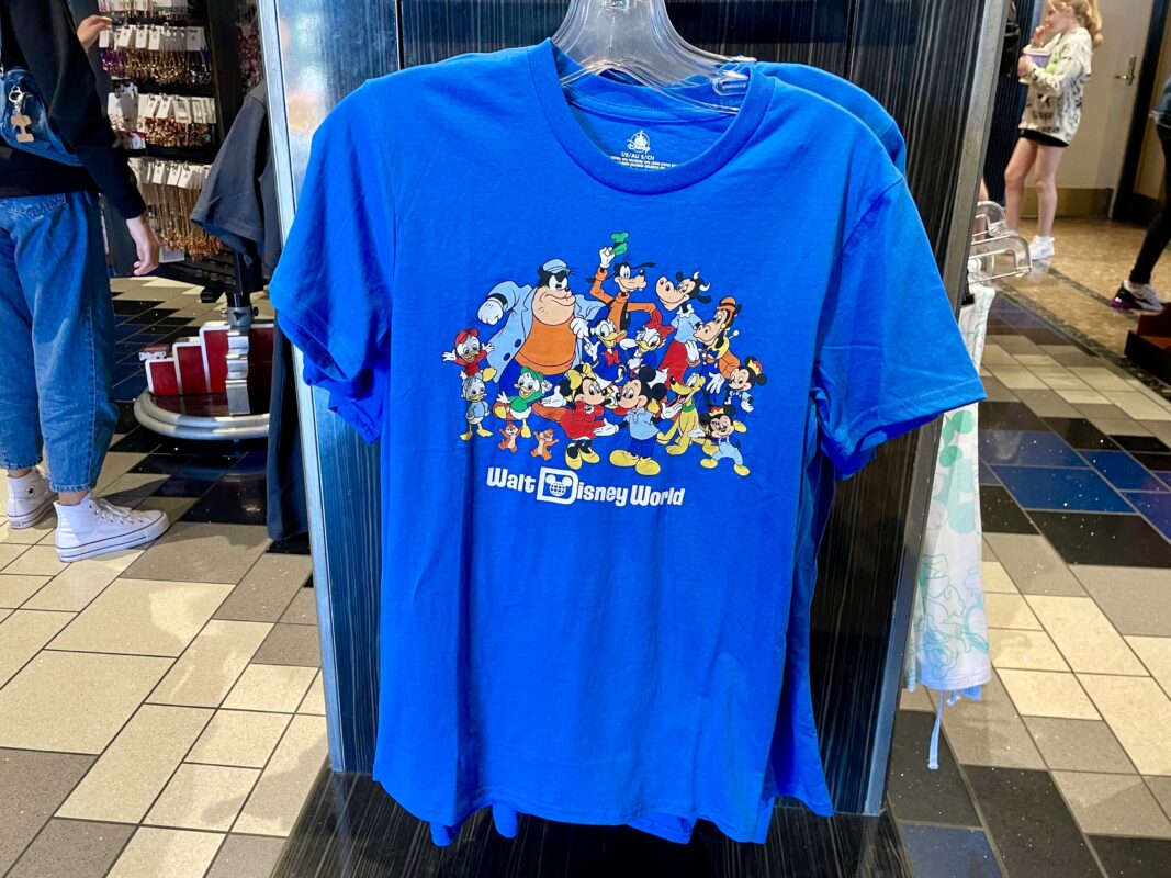 A new Mickey and friends shirt at Sunset Club Couture.