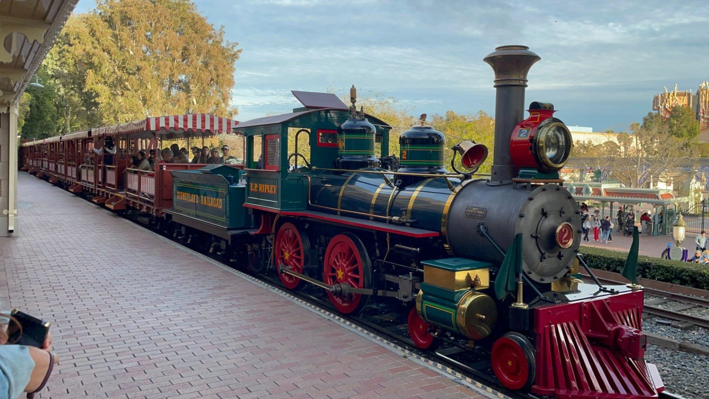 E.P. Ripley - original opening day steam engine - Disneyland