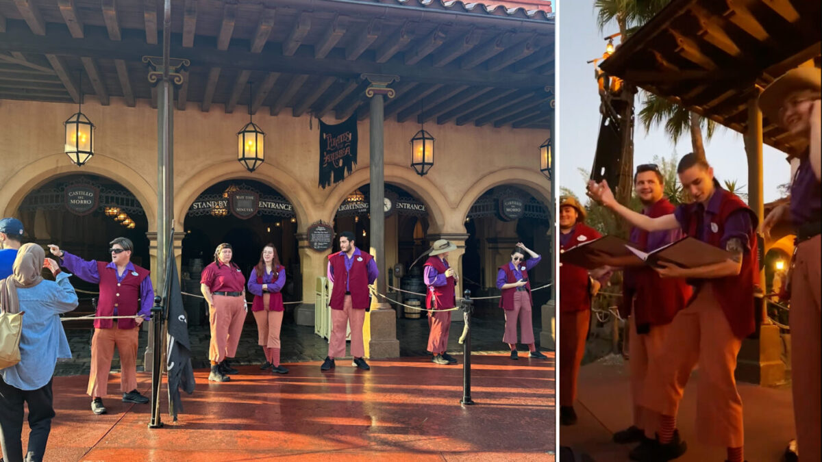 Pirates of the Caribbean Cast Members Reenactment- March 2023