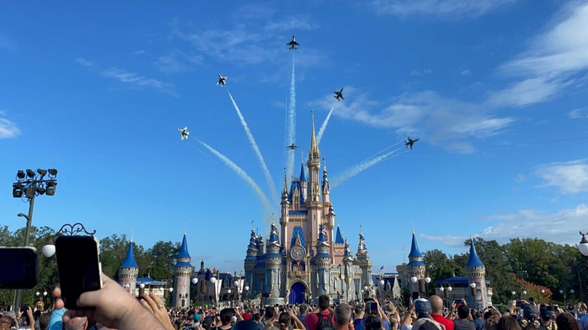 Cinderella Castle 50th Anniversary Paint