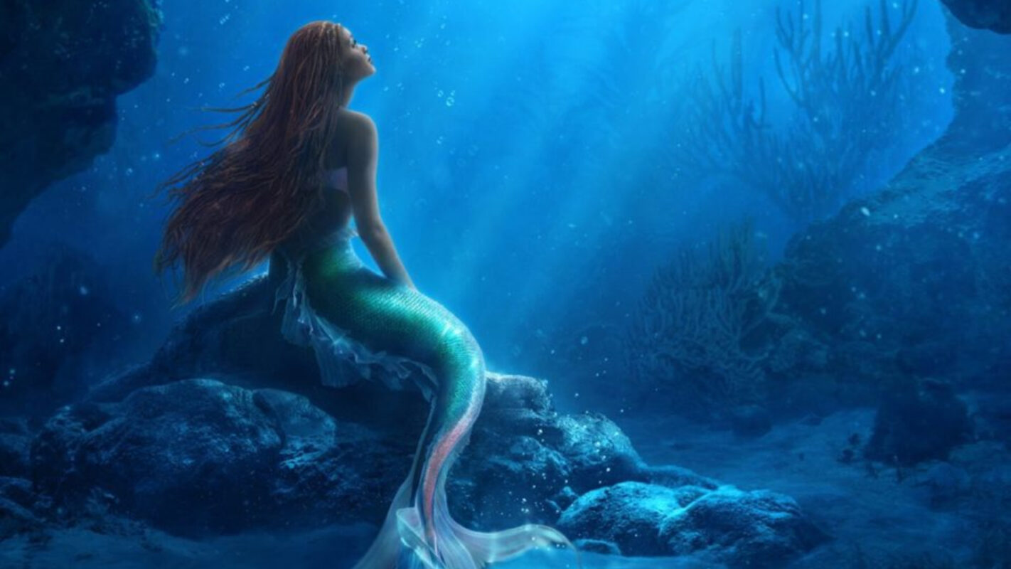Ariel in live-action The Little Mermaid poster