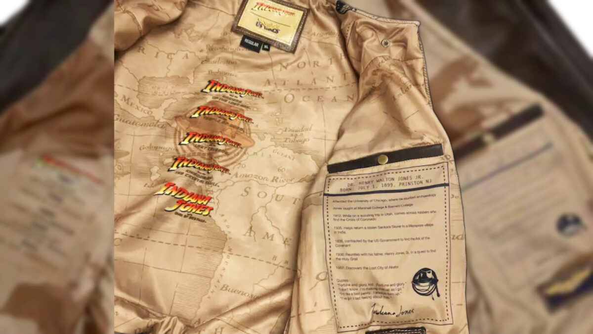 New Collectors' Edition Indiana Jones Leather Jackets Feature Expensive Biographical Typos