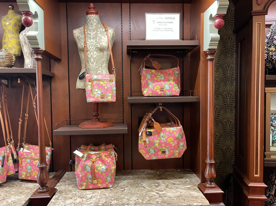 Dooney & Bourke released a new line featuring Winnie the Pooh.