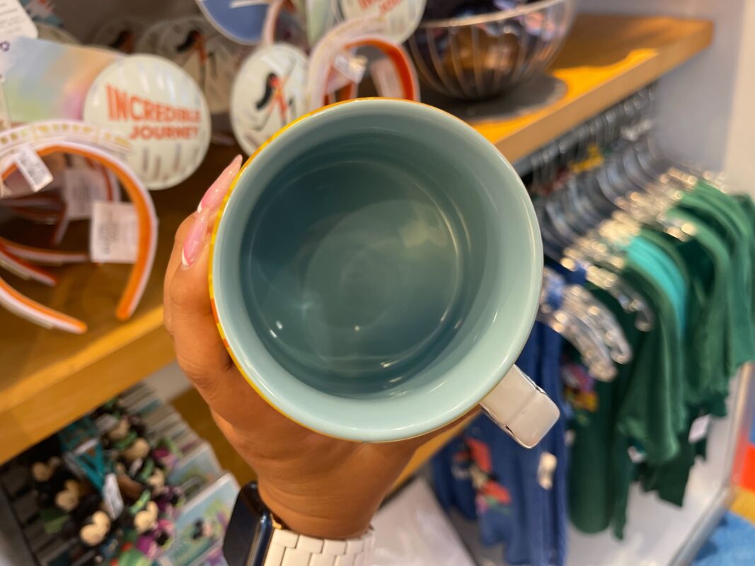 disney's contemporary resort the incredibles mug interior