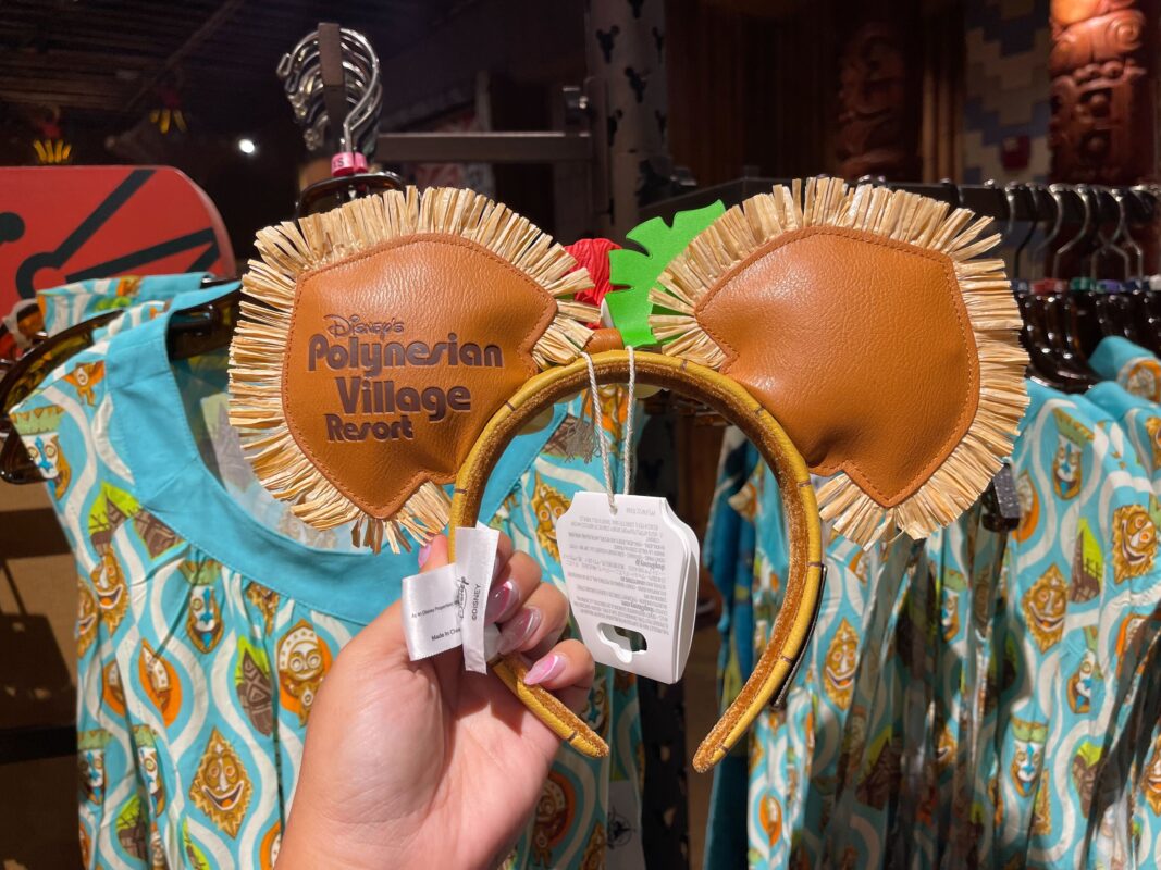disney's polynesian village resort loungefly ear headband back