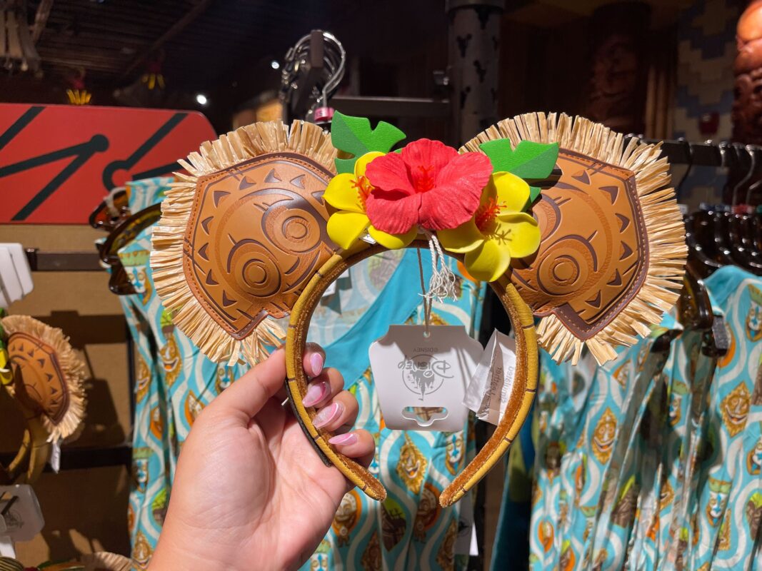 disney's polynesian village resort loungefly ear headband front