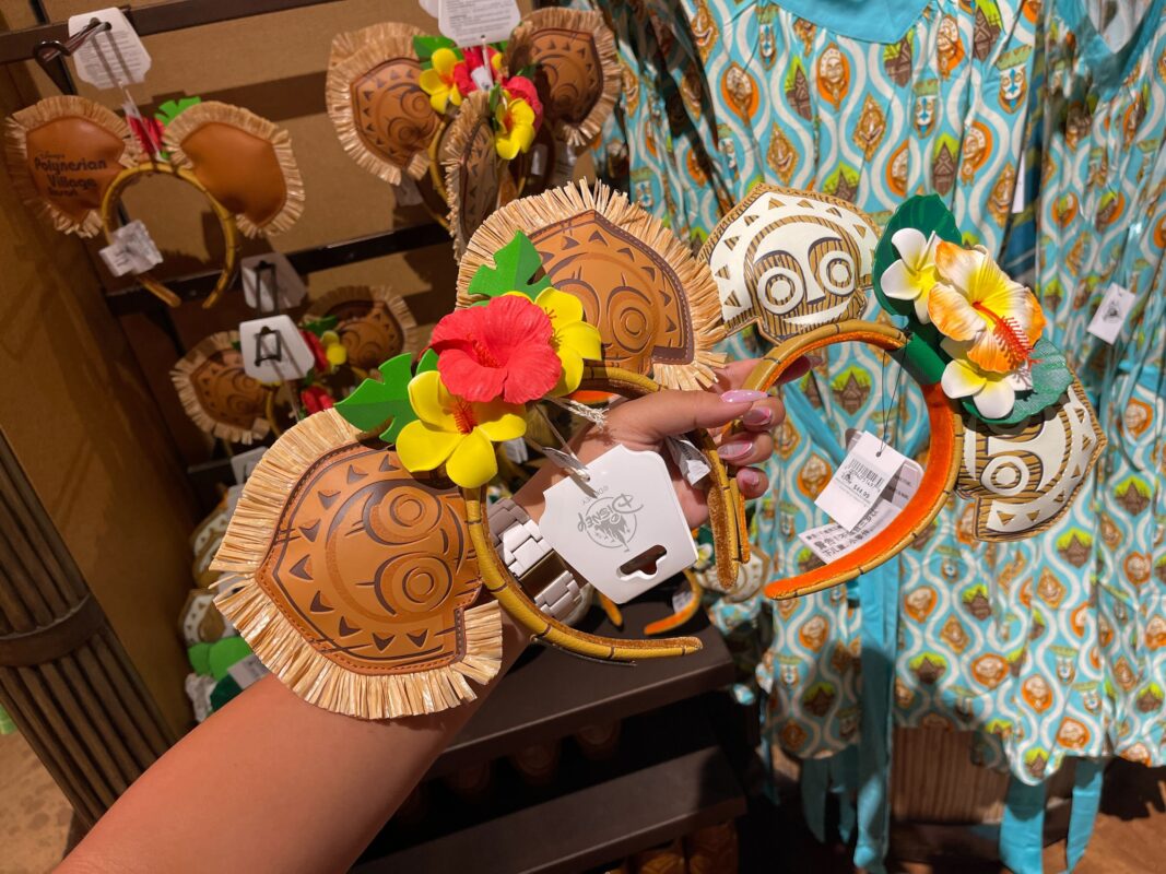 new and old disney's polynesian village resort ear headbands